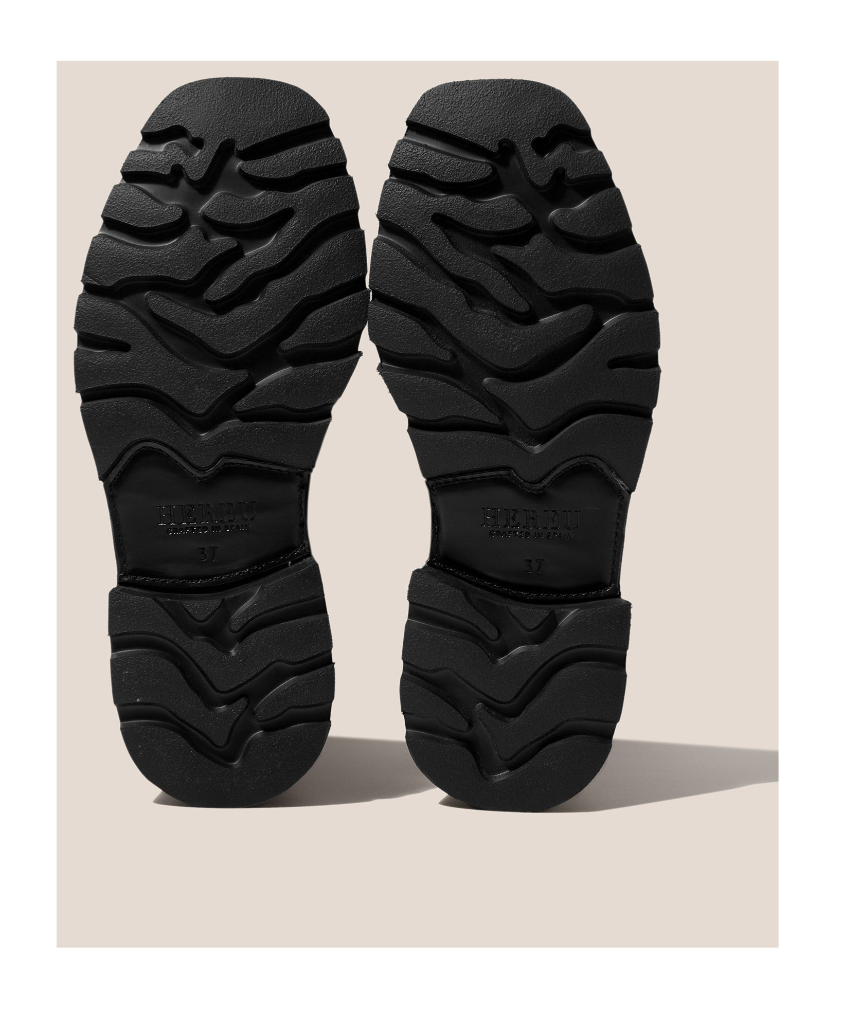 Shop Hereu Tread Sole T-bar Loafer