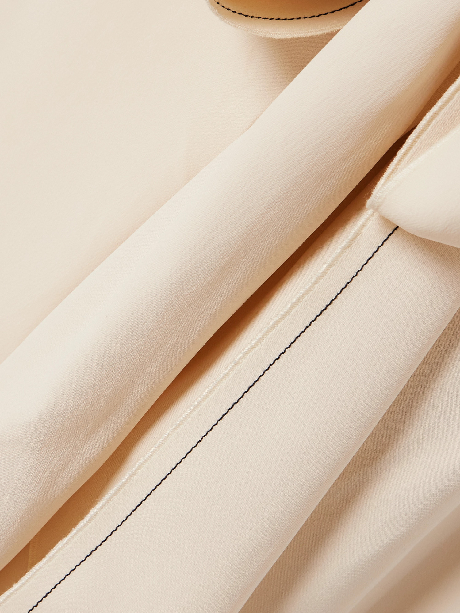 VICTORIA BECKHAM SASH-DETAIL MAXI DRESS