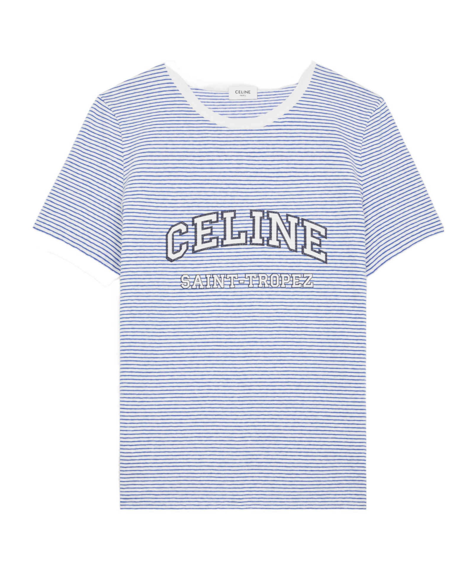 Celine 70's T-shirt In Striped Jersey