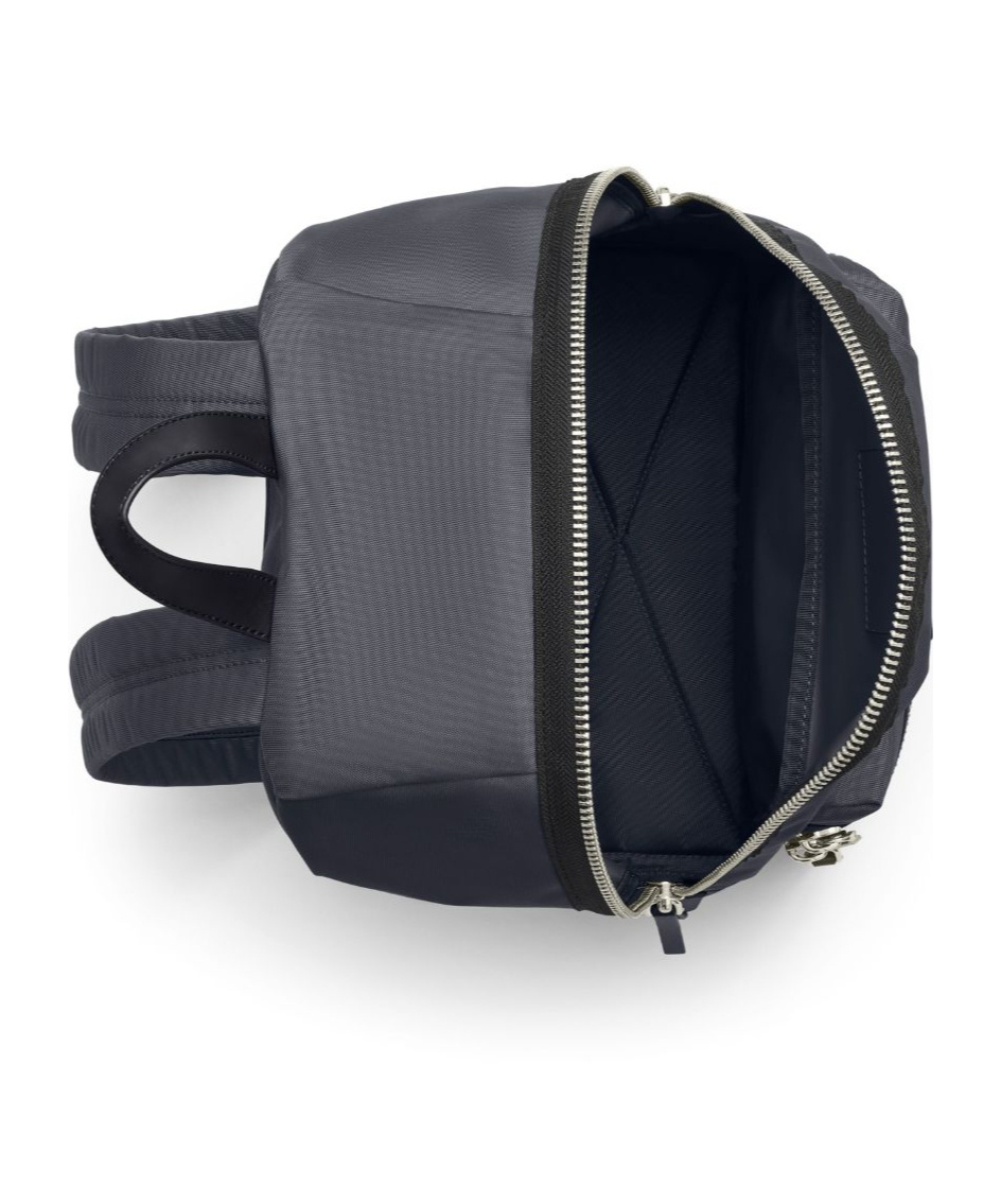 Marc Jacobs The Biker Logo-patch Backpack In Black