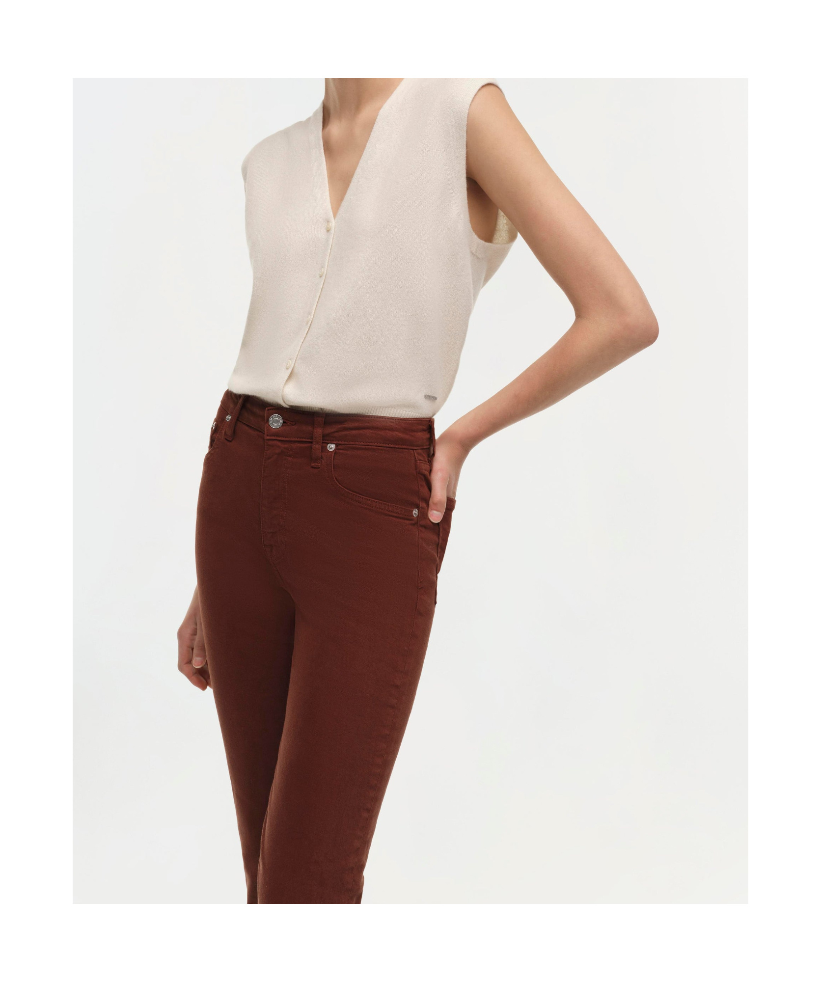 Simkhai River Jeans In Brown