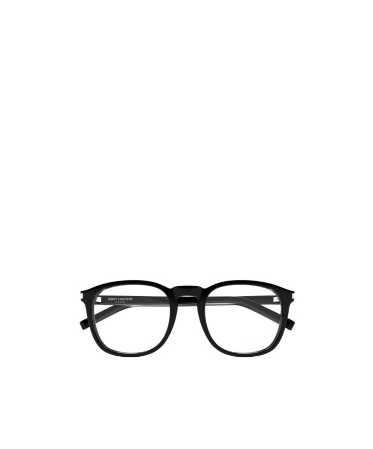 Saint Laurent Round-frame  Glasses In Black
