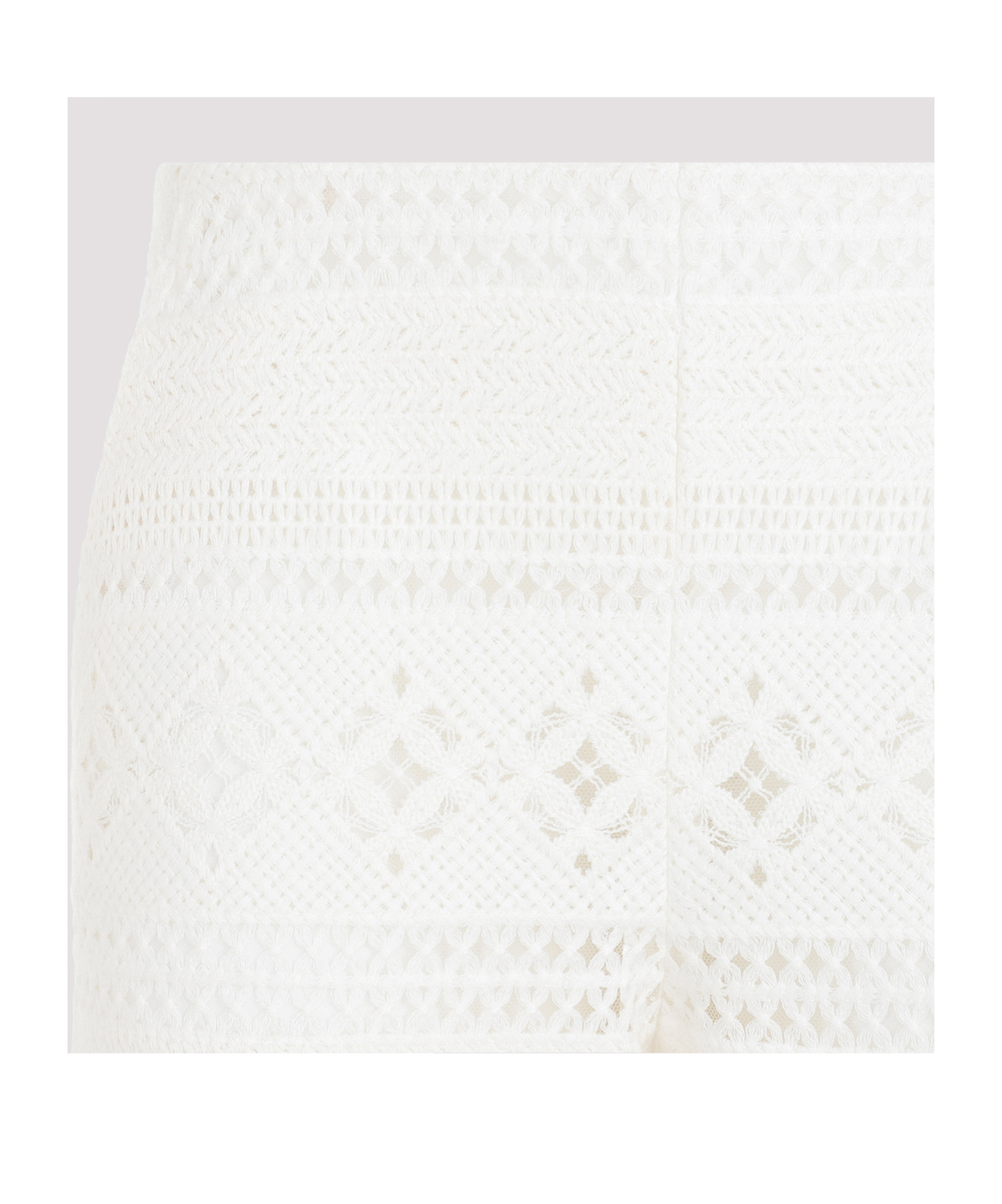 ERMANNO SCERVINO ERMANNO SCERVINO LACE-DETAILED FLARED TROUSERS