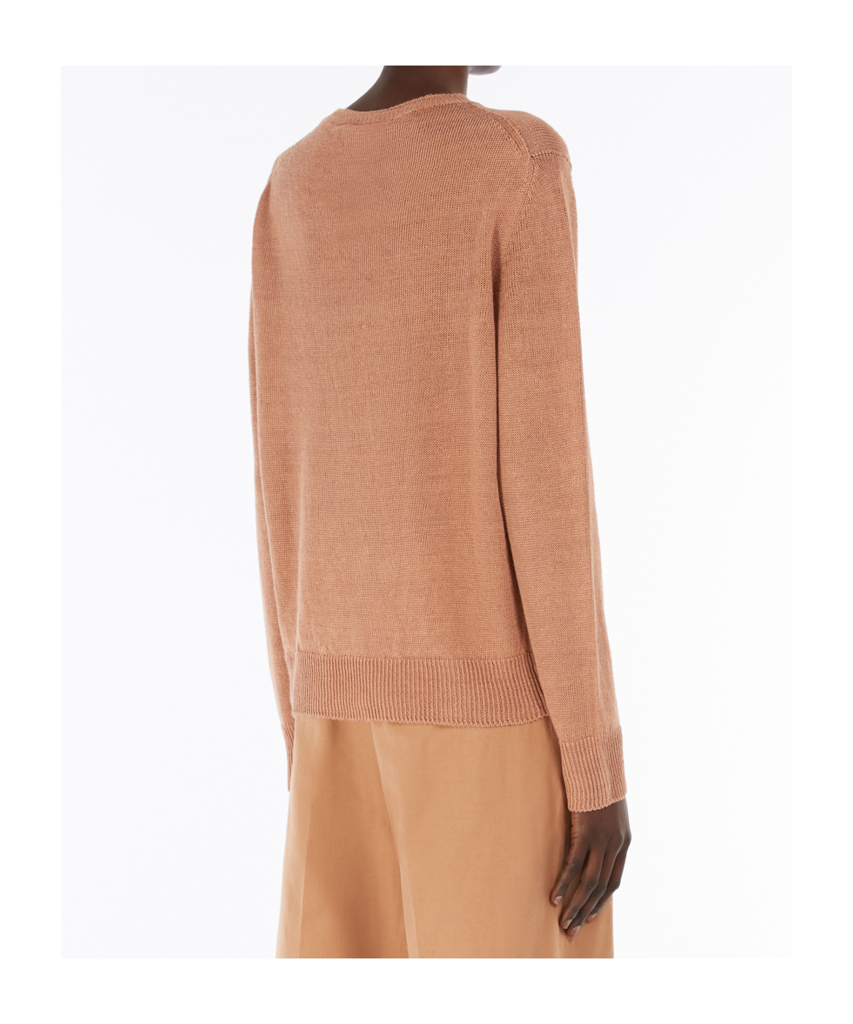 WEEKEND MAX MARA SOFT LINEN SWEATER