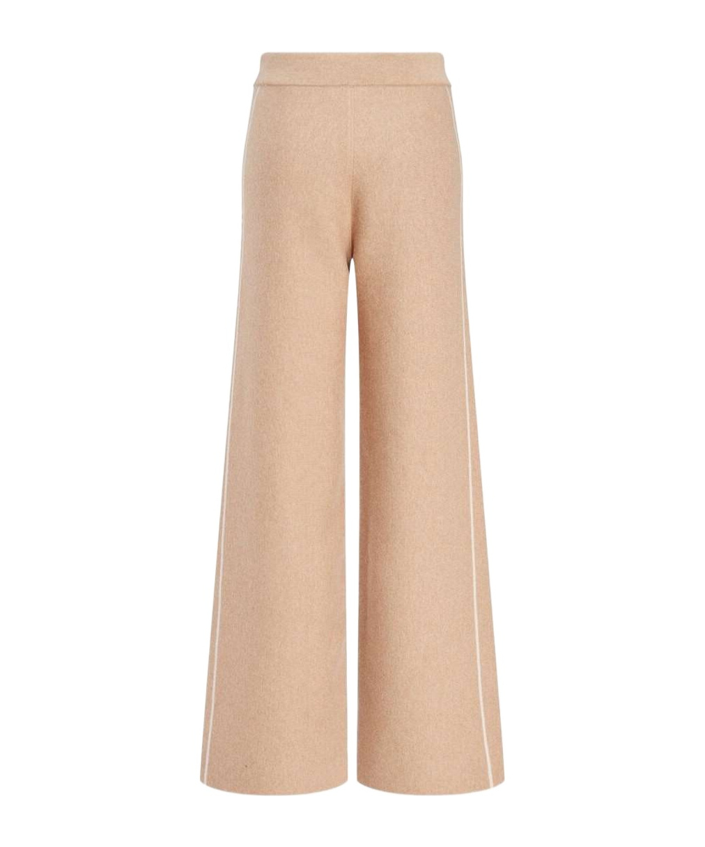 Dior Double-sided Straight Casual Pants In Nude