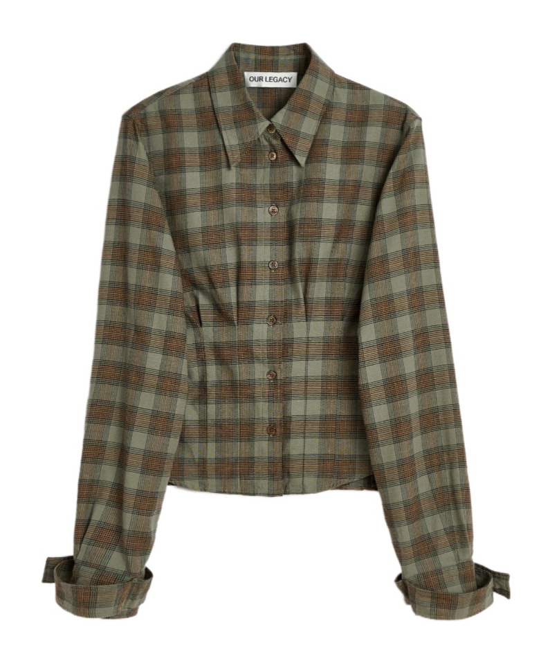 Our Legacy Envelop Shirt In Green