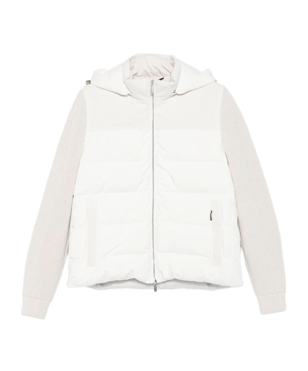 Moorer Hooded Cotton Jacket In Multi
