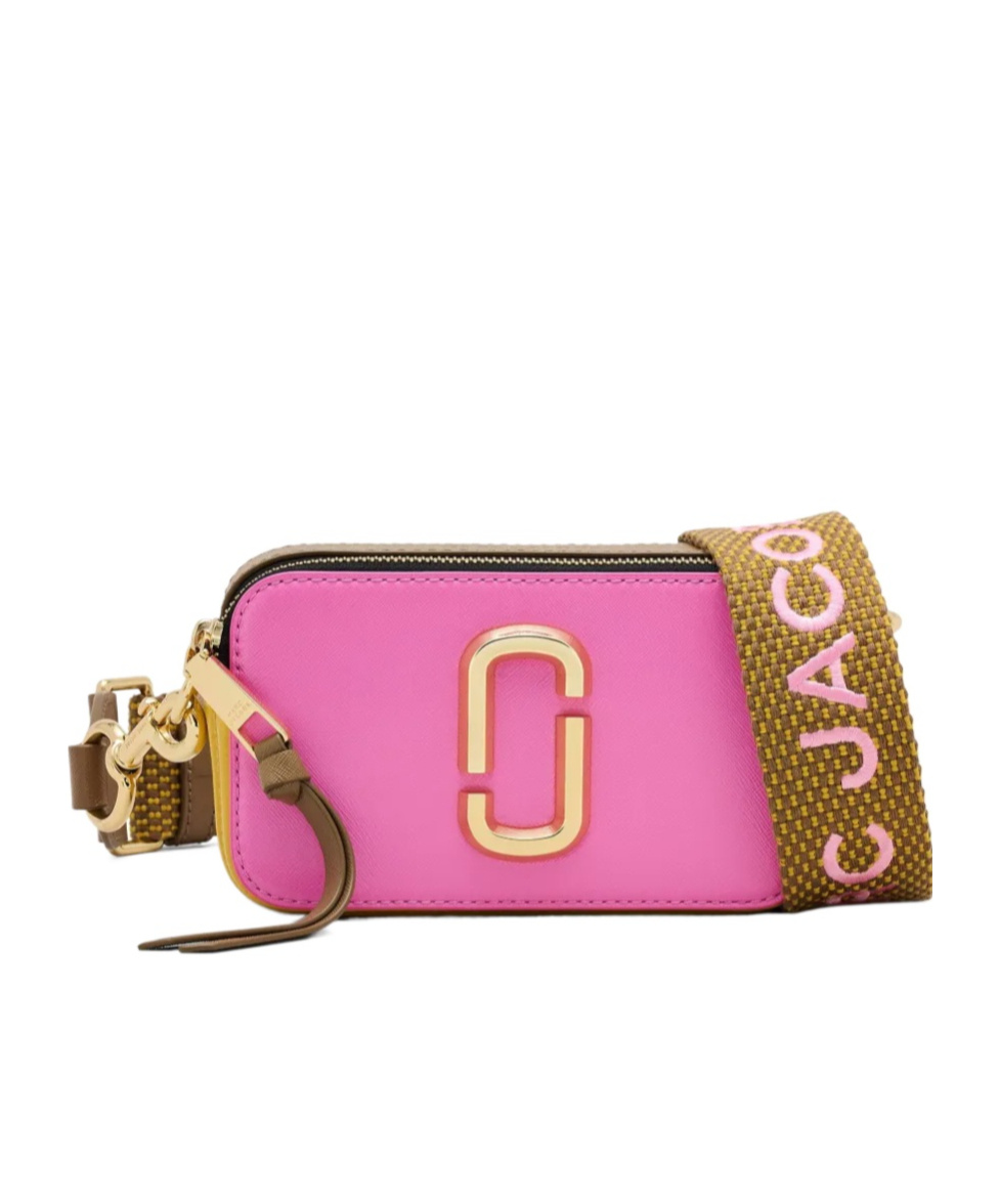 Marc Jacobs The Snapshot Crossbody Bag In Pink