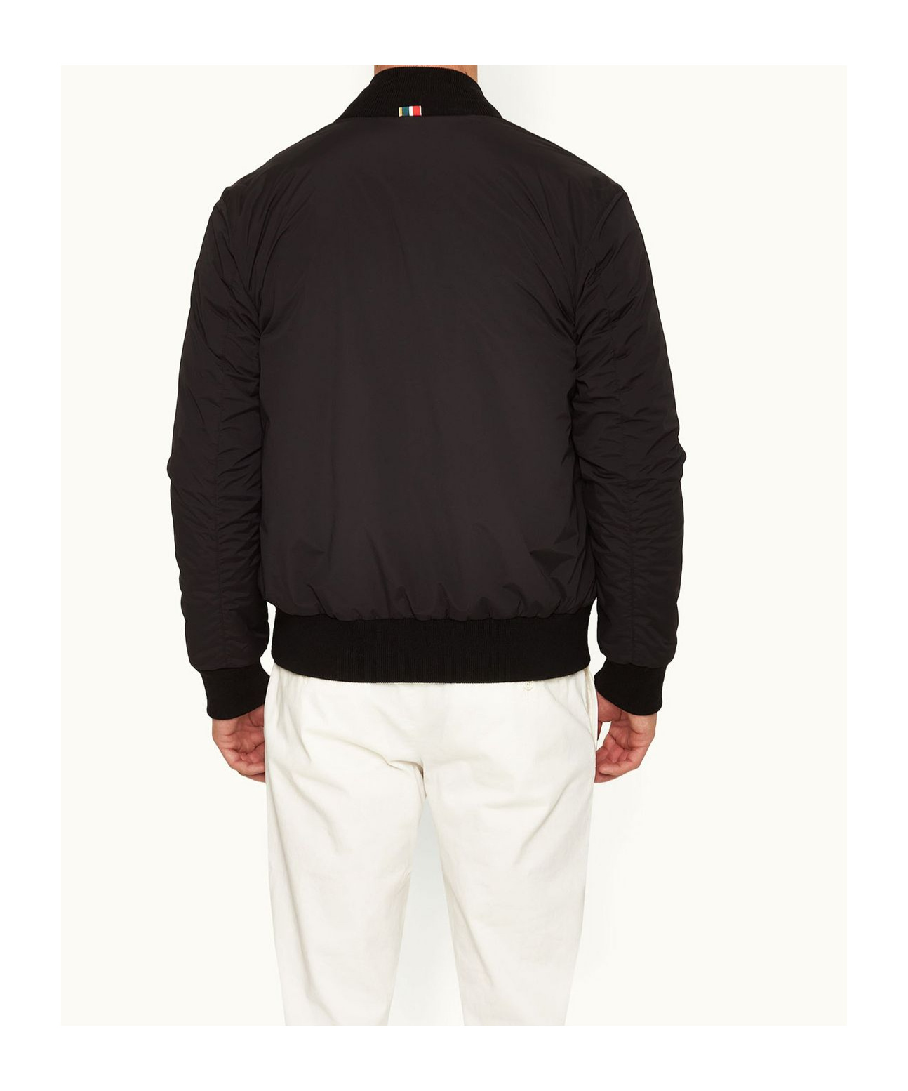 Orlebar Brown Double-sided Casual Jacket In Black
