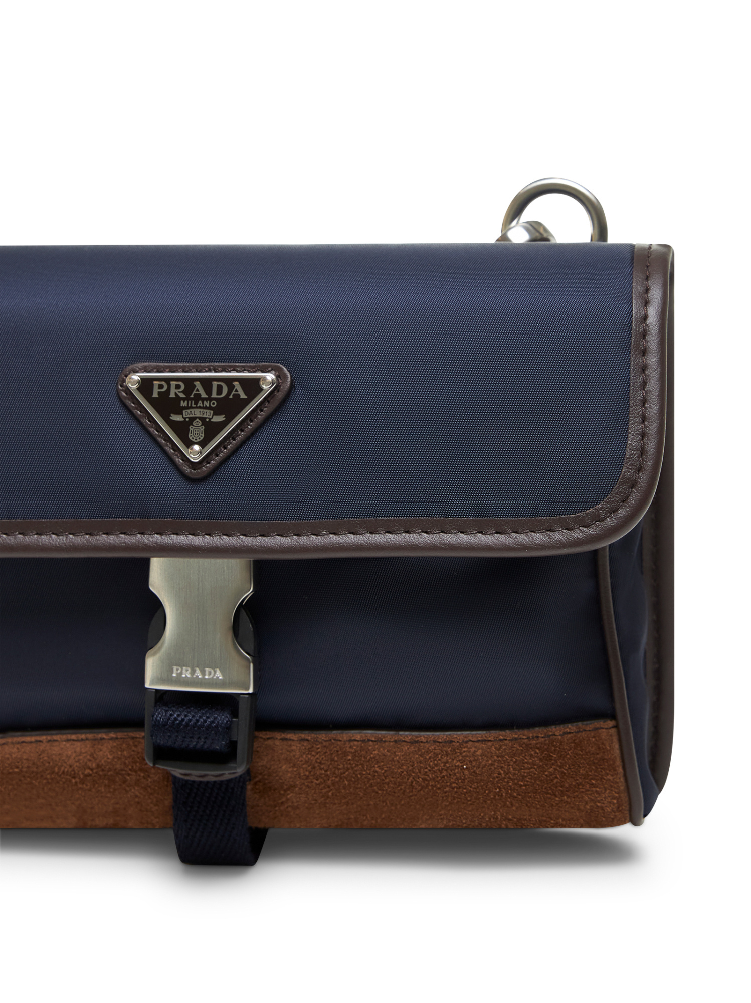 Prada Re-nylon Smartphone Case In Black
