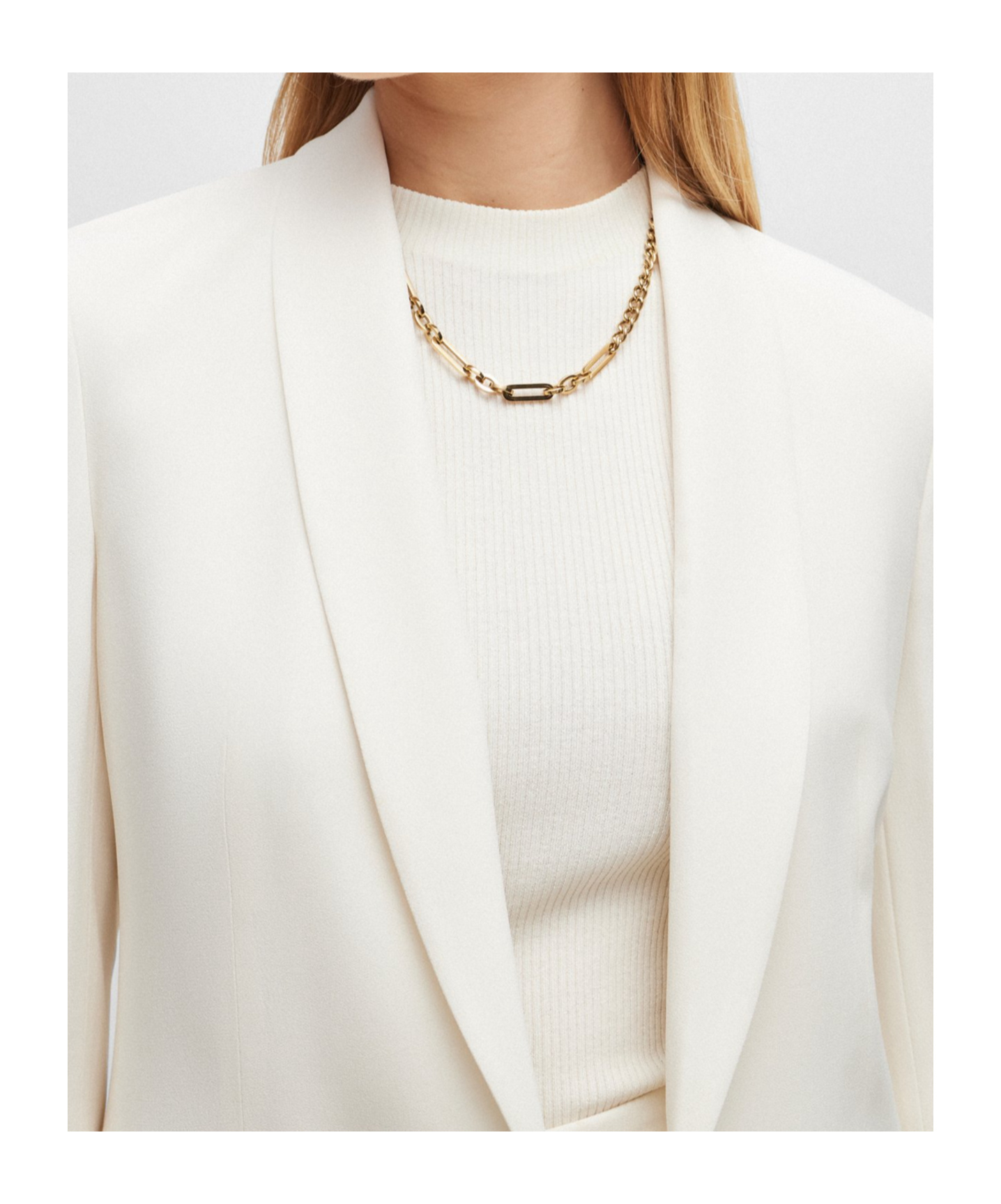 Hugo Boss Regular-fit Jacket With Edge-to-edge Front In White