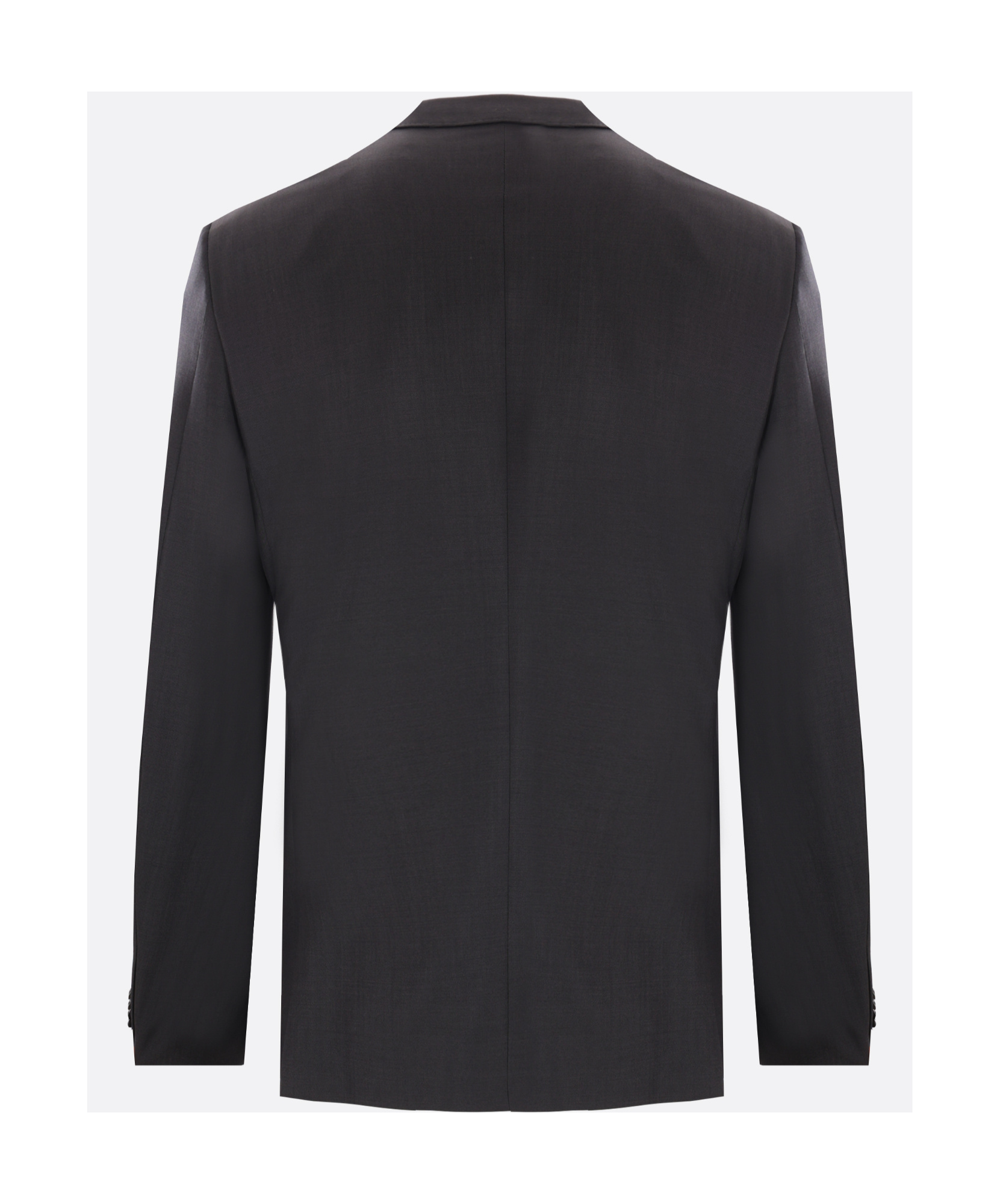 Shop Zegna Long-sleeved Suit In Black