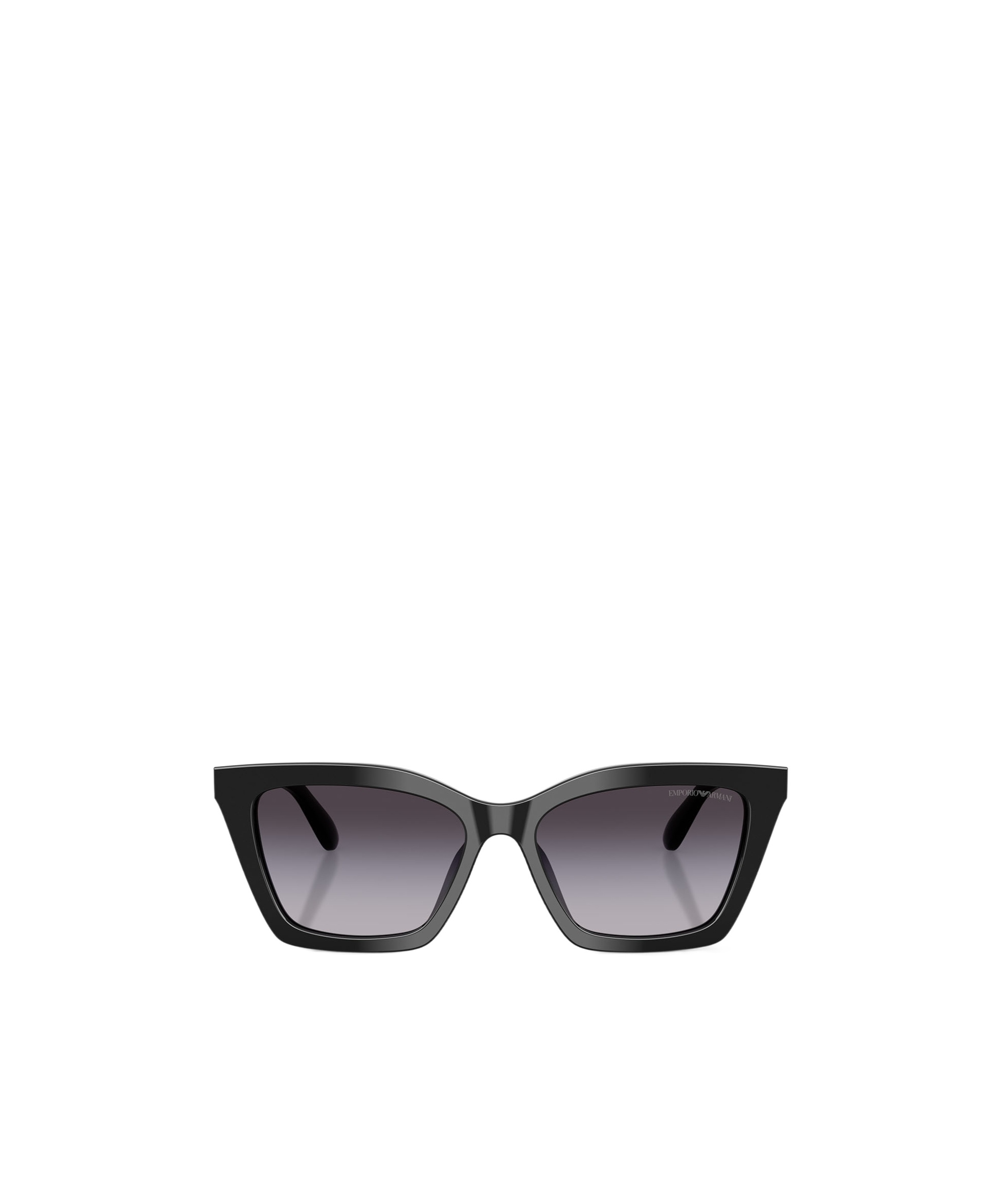 Emporio Armani Grey Gradient Butterfly Ladies Sunglasses Ea4250u 50178g 54 In Black