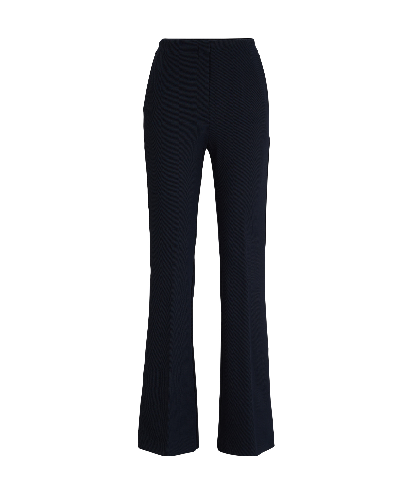 Hugo Boss Flared Leggings In Stretch Jersey In Black