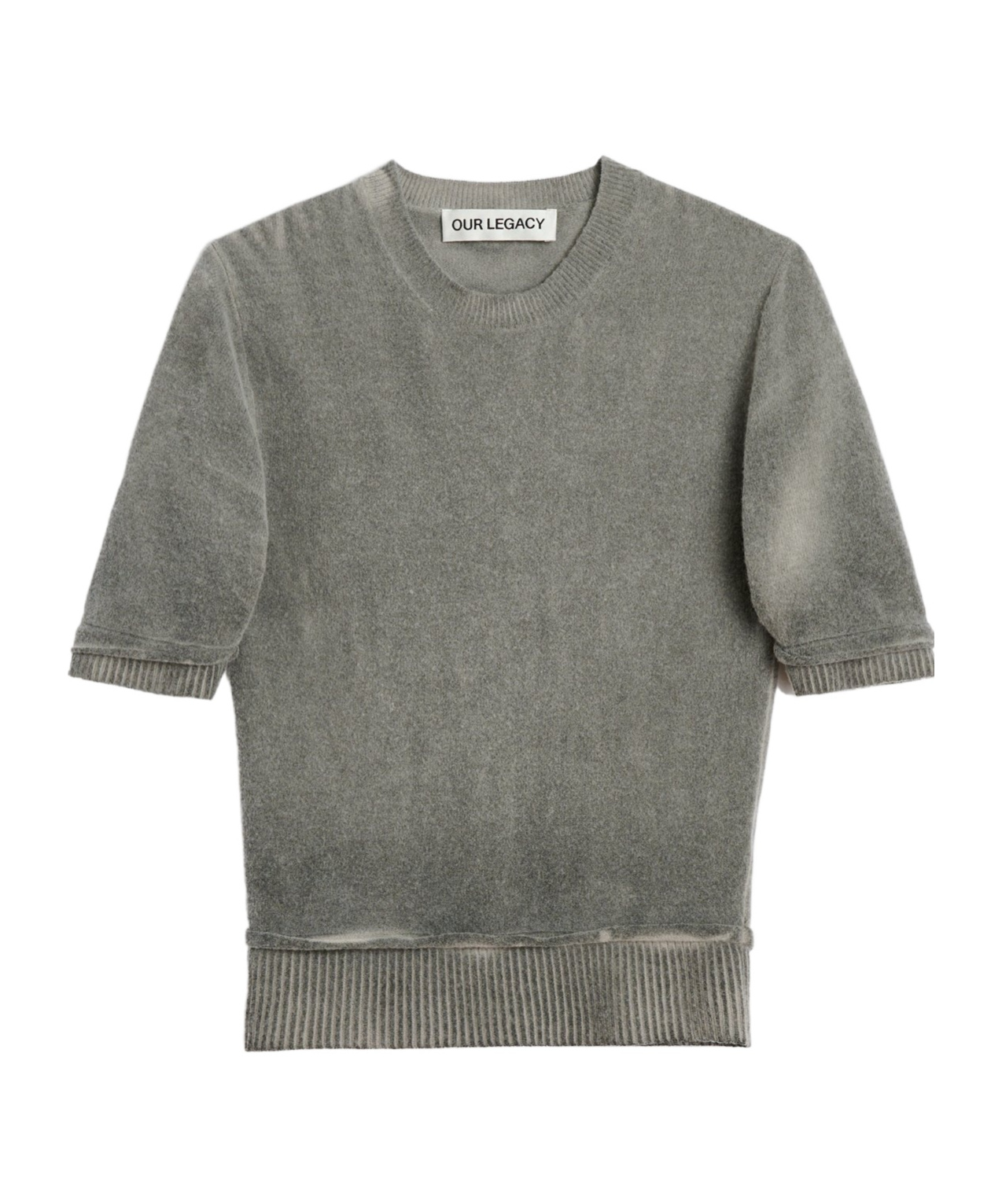 Our Legacy Grey Spray Dye Cherub Wool In Gray