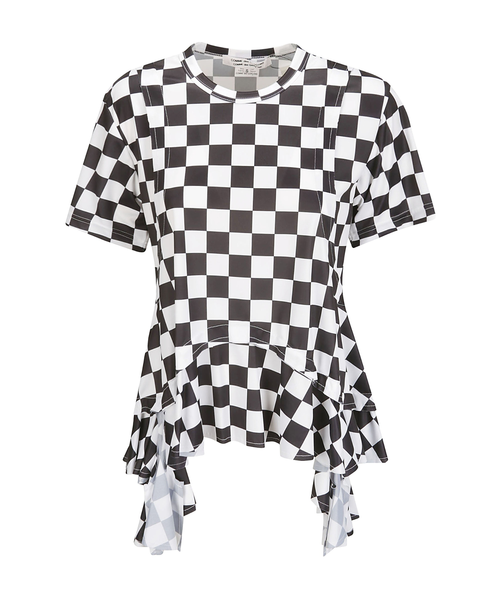 COMME DES GARÇONS COMME DES GARÇONS COMME DES GARÇONS CHECKED T-SHIRT