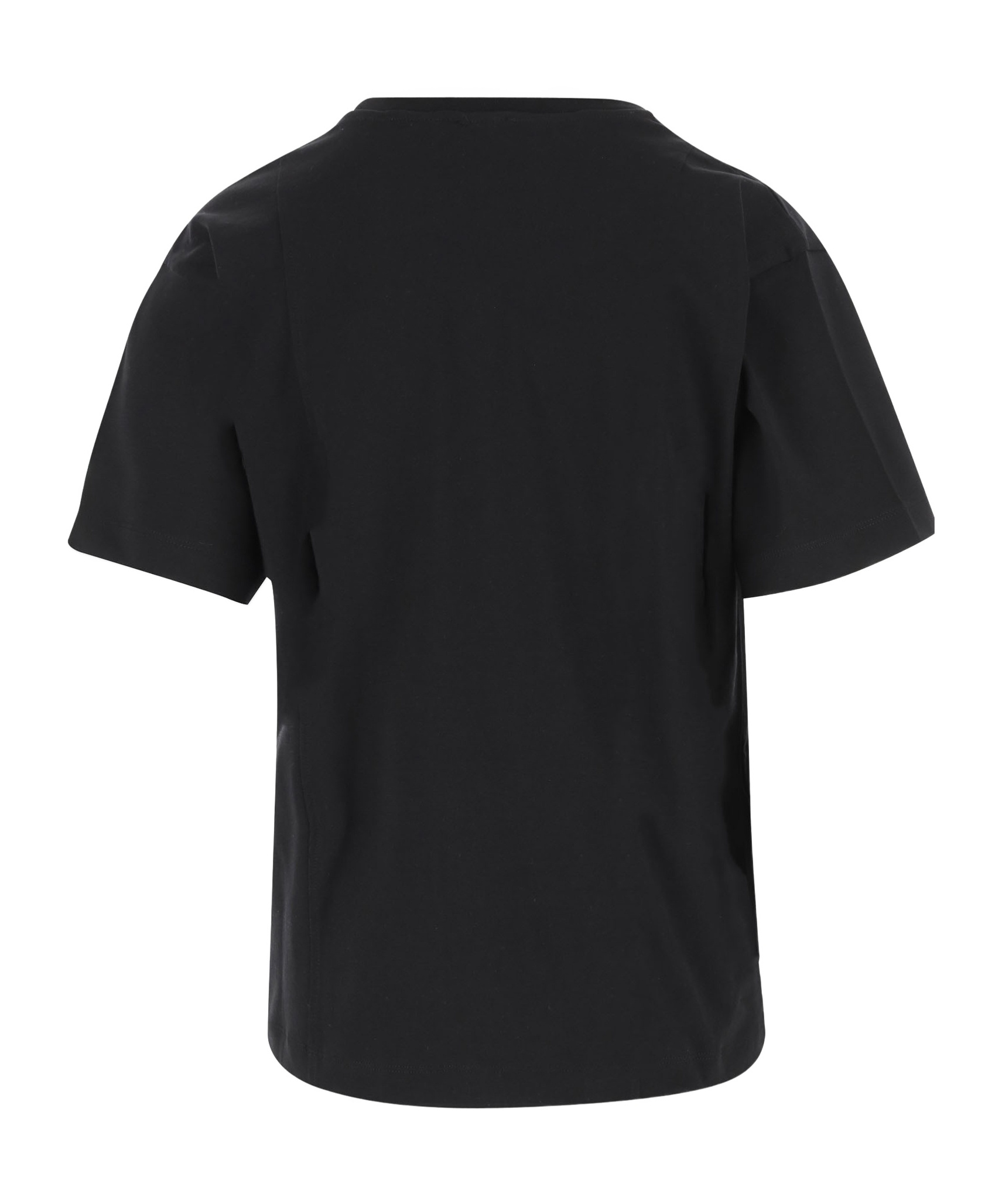 Pinko Cotton T-shirt With Logo In Black