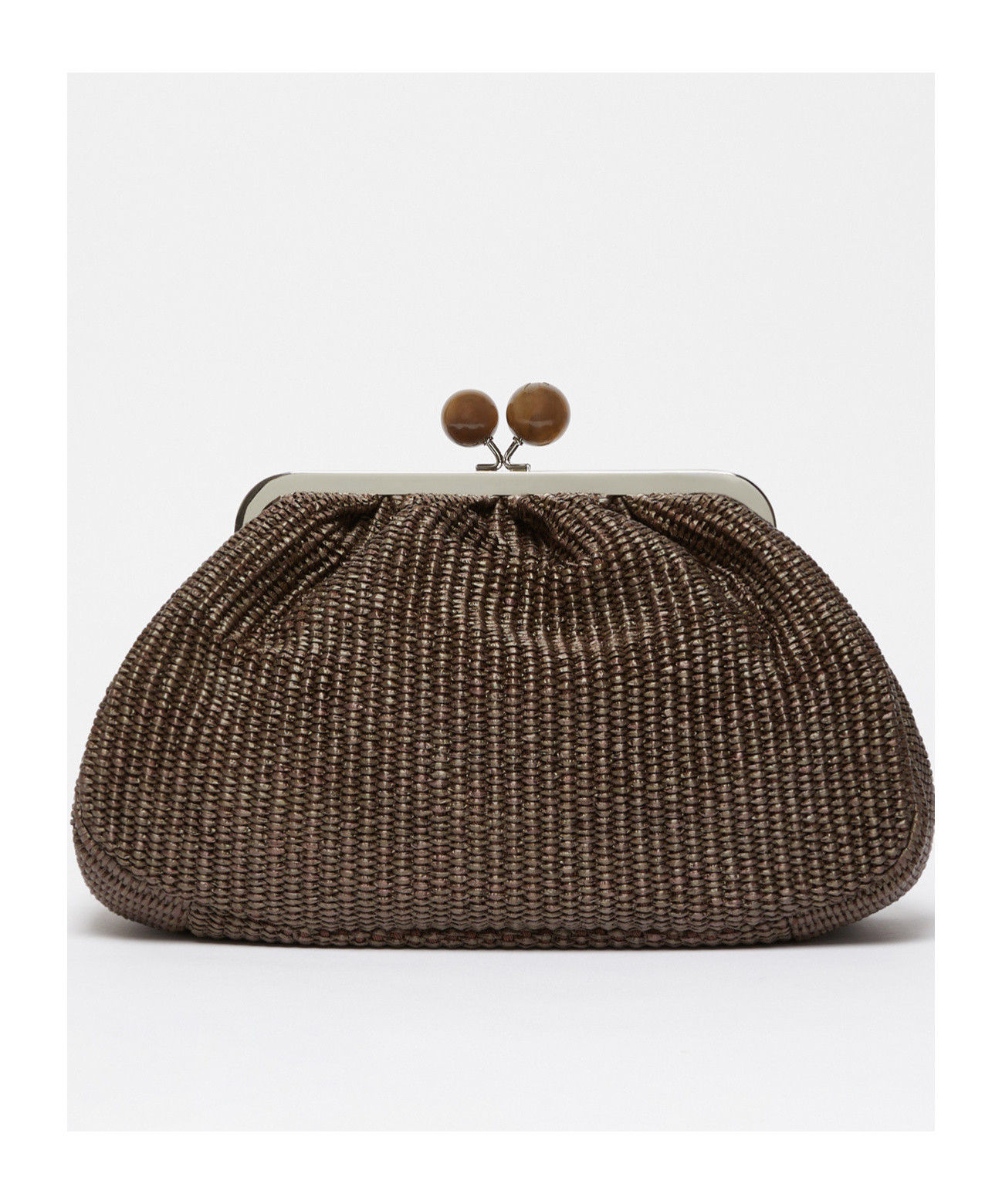 Weekend Max Mara Fortuna Chained Medium Pasticcino Bag In Multicolor