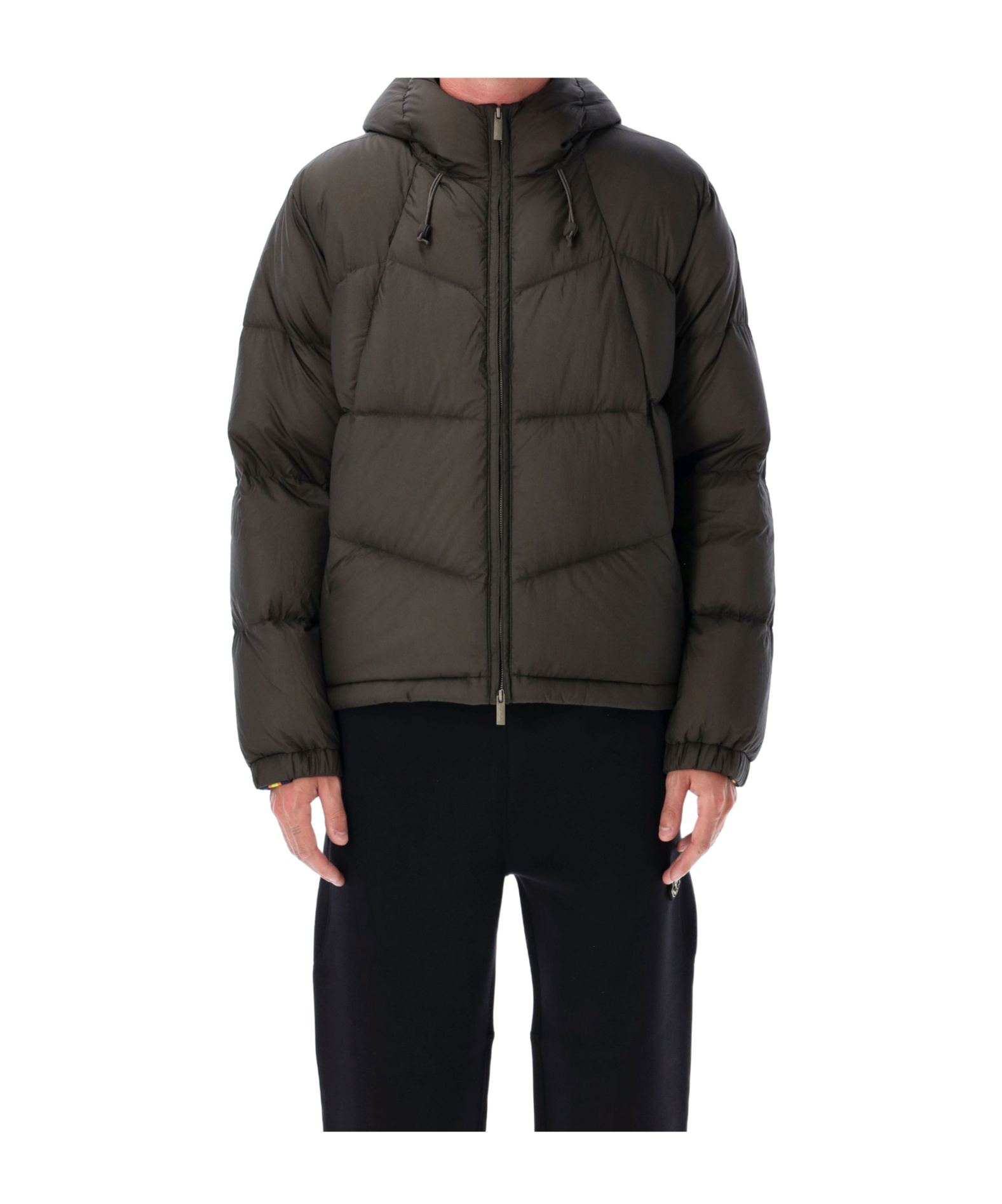 K-way Quill Thermo Light Ripstop Down Jacket In Brown