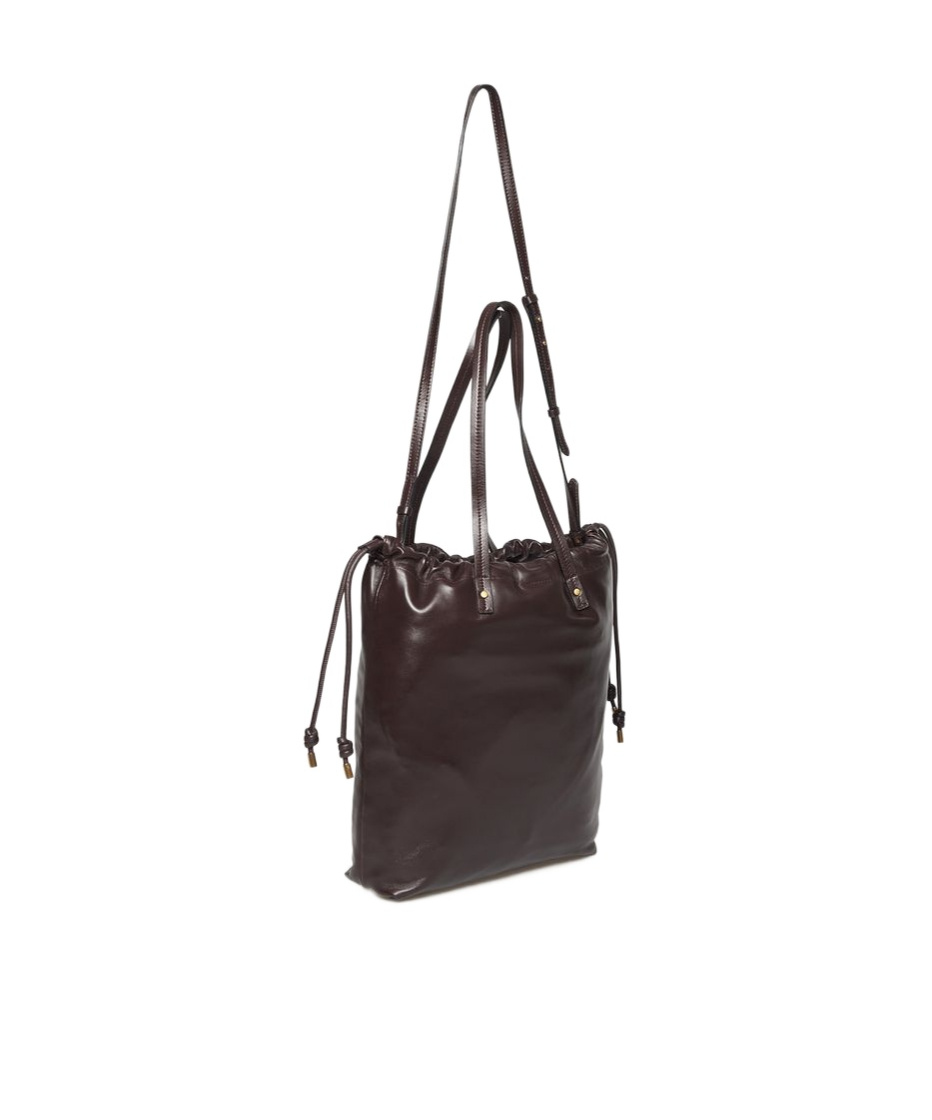 Isabel Marant Drawstring Shoulder Bag In Black