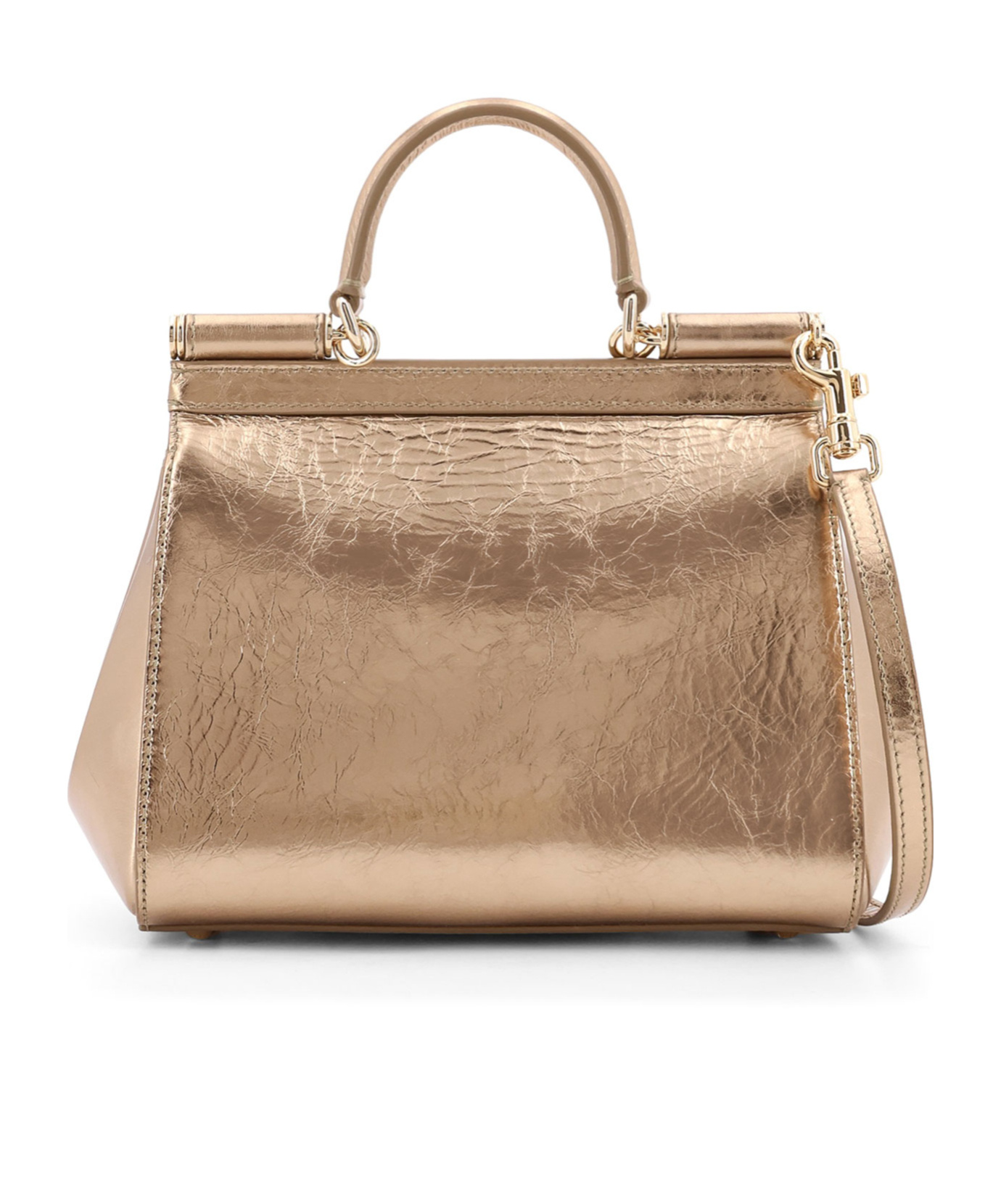 DOLCE & GABBANA DOLCE  GABBANA SICILY LOGO PLAQUE HANDBAG