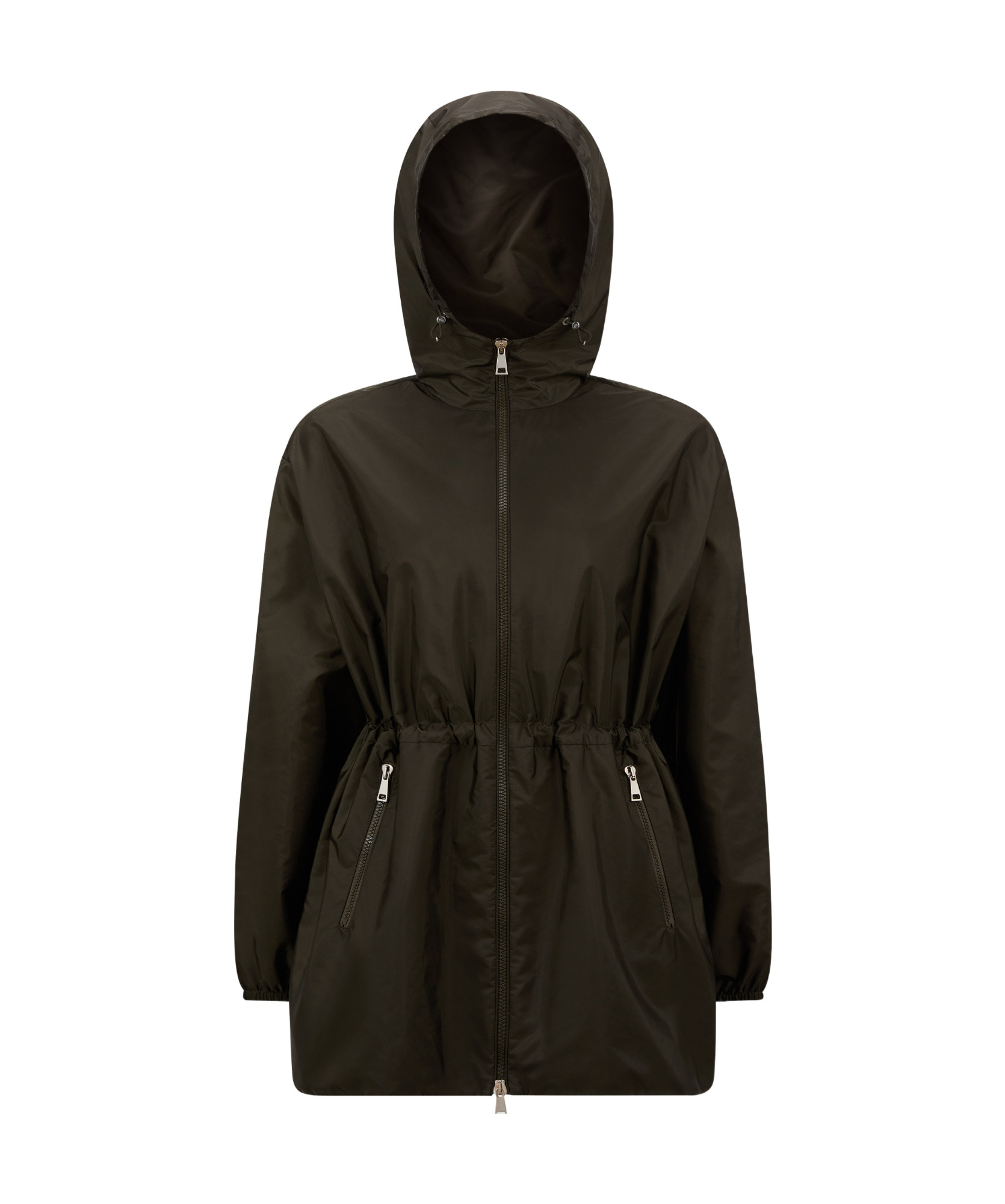 Moncler Hooded Jacket In Green