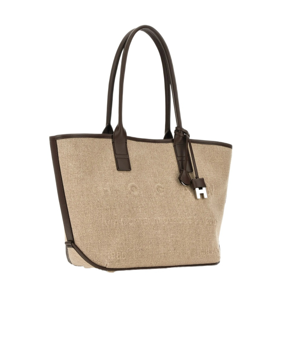 Hogan Top Handle Charm Tote Bag In Multi