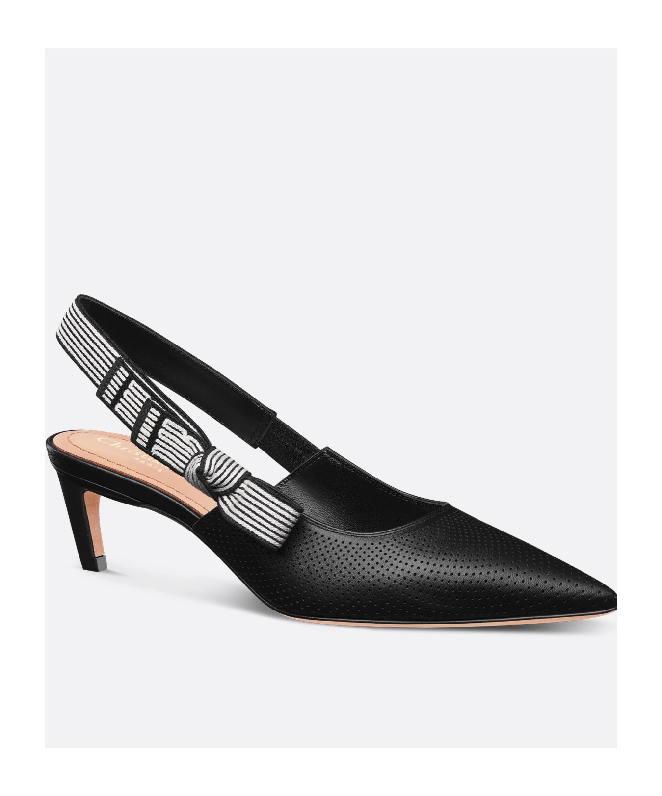 Dior Toujours Heel Sandals In Black