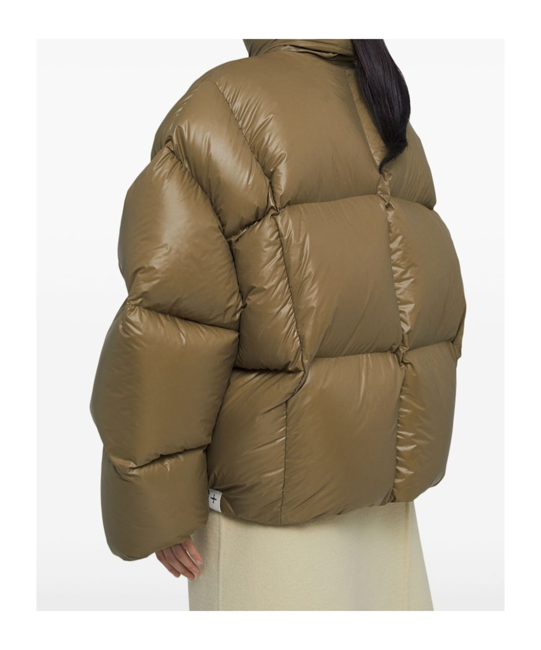 Jil Sander Women's Biscuit Nylon Dona Jacket In Brown