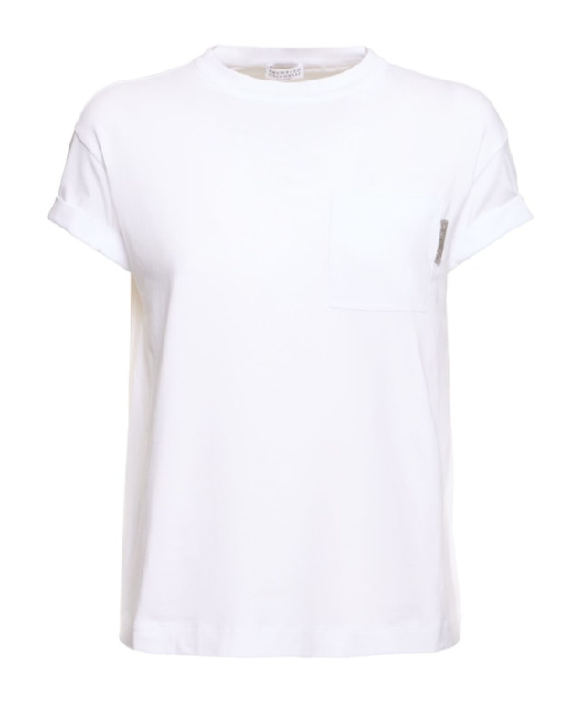 Brunello Cucinelli Jersey Short Sleeve T-shirt