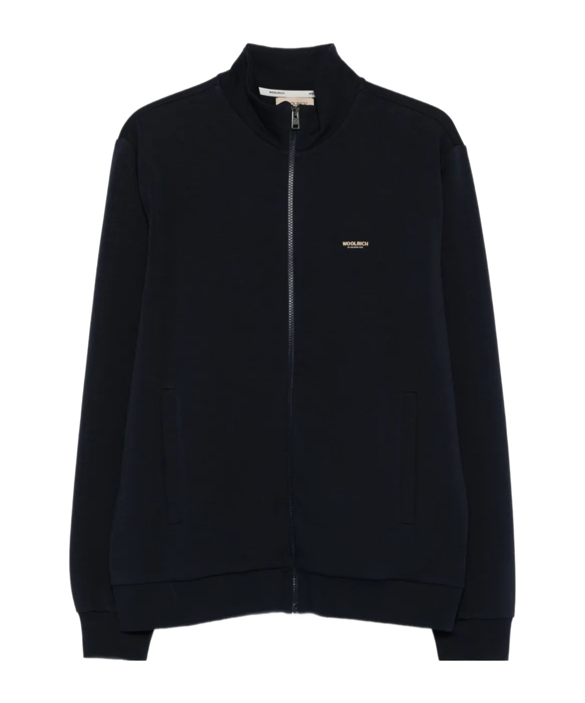 WOOLRICH WOOLRICH STAND COLLAR SWEATSHIRT