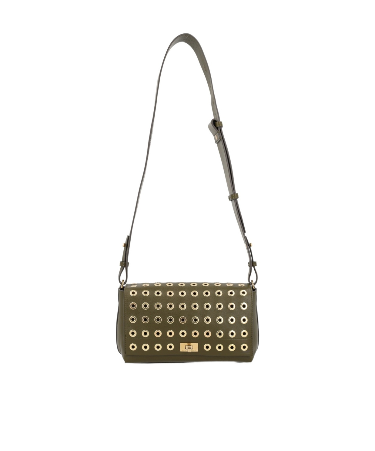 Anya Hindmarch Flap Shoulder Bag In Green