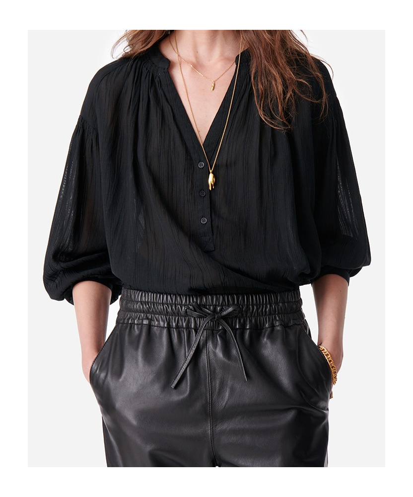 Vanessa Bruno Long-sleeved Shirt In Black