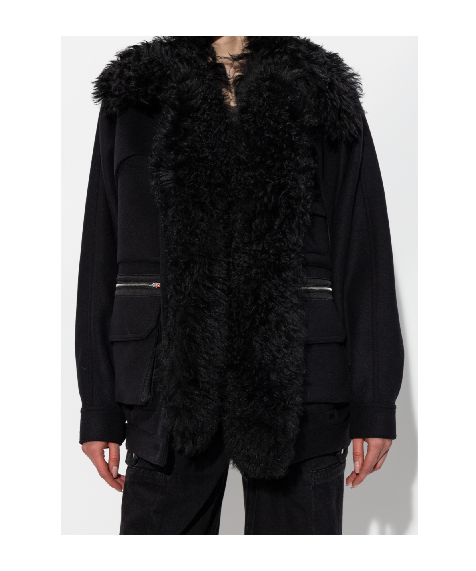 Iro Long-sleeved Casual Jacket In Black
