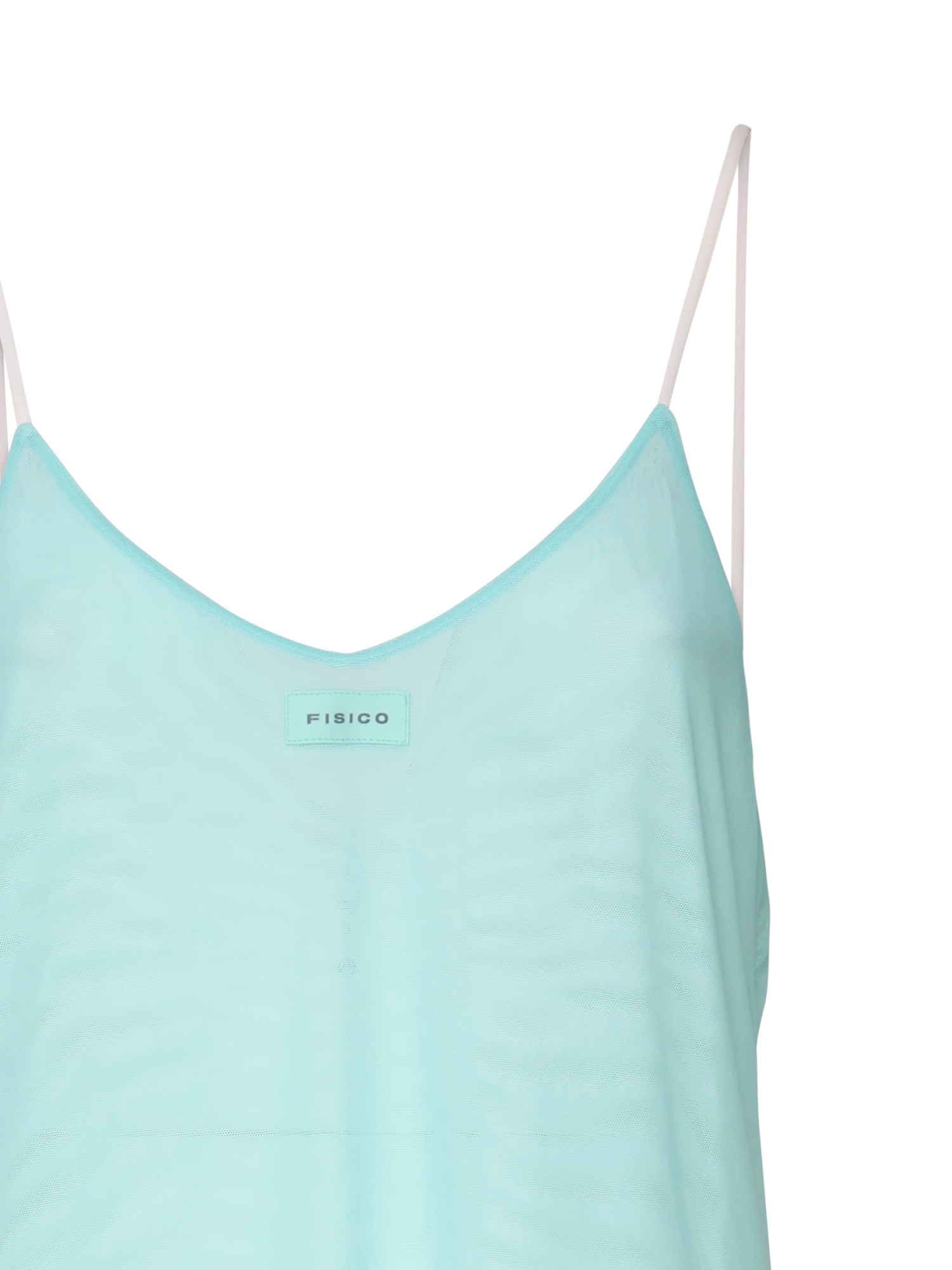 Fisico Cristina Ferrari Suspender Mini Dress In Blue