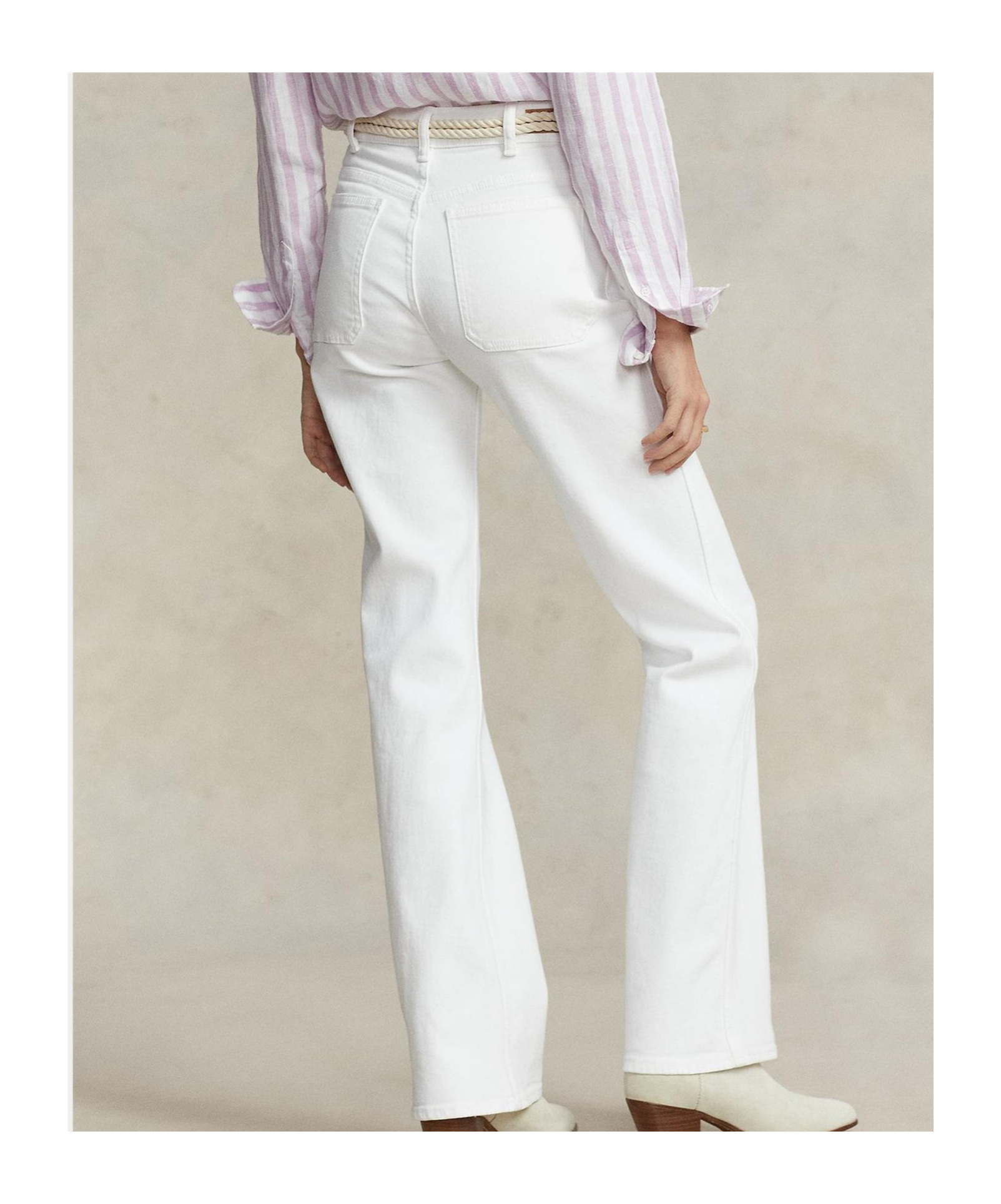 Shop Polo Ralph Lauren Straight-leg Bootcut Jeans