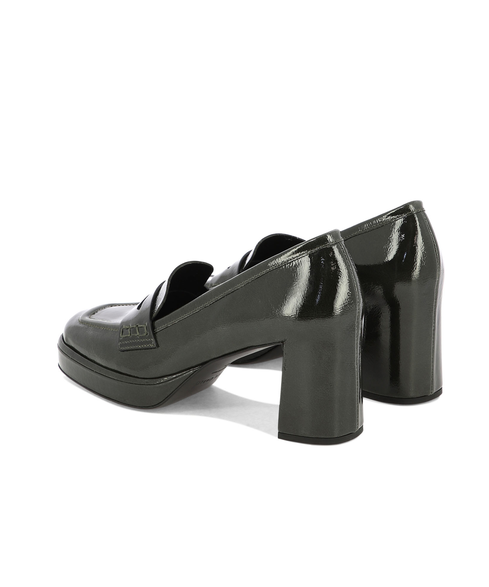 ROBERTO DEL CARLO HIGH-HEELED LOAFERS 