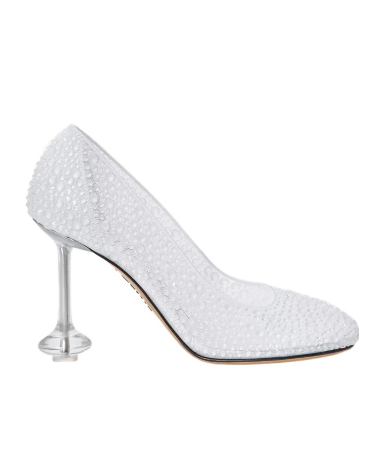 Loewe Square-toed High Heels In Transparent