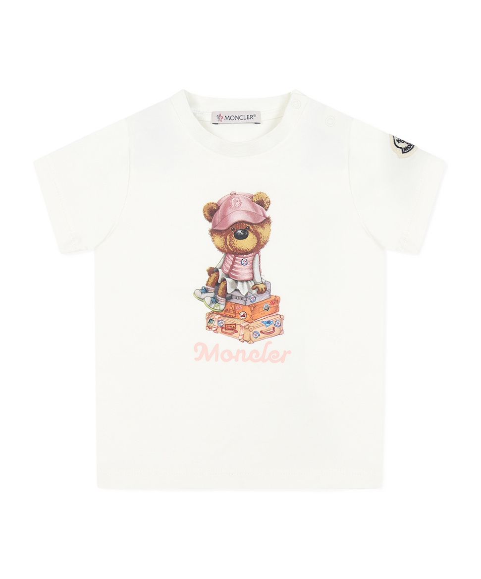 Moncler Short-sleeved T-shirt In White