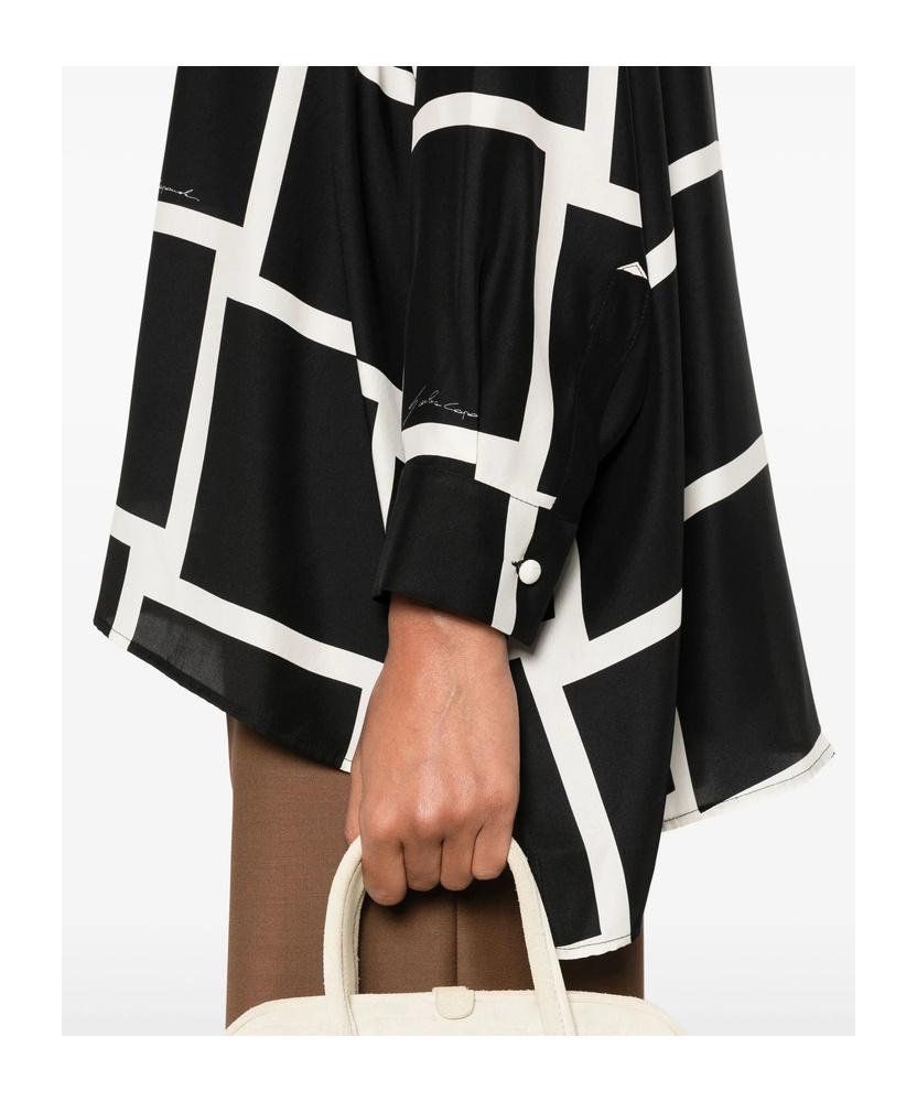 Gianluca Capannolo Button-up Long Sleeve Shirt In Black