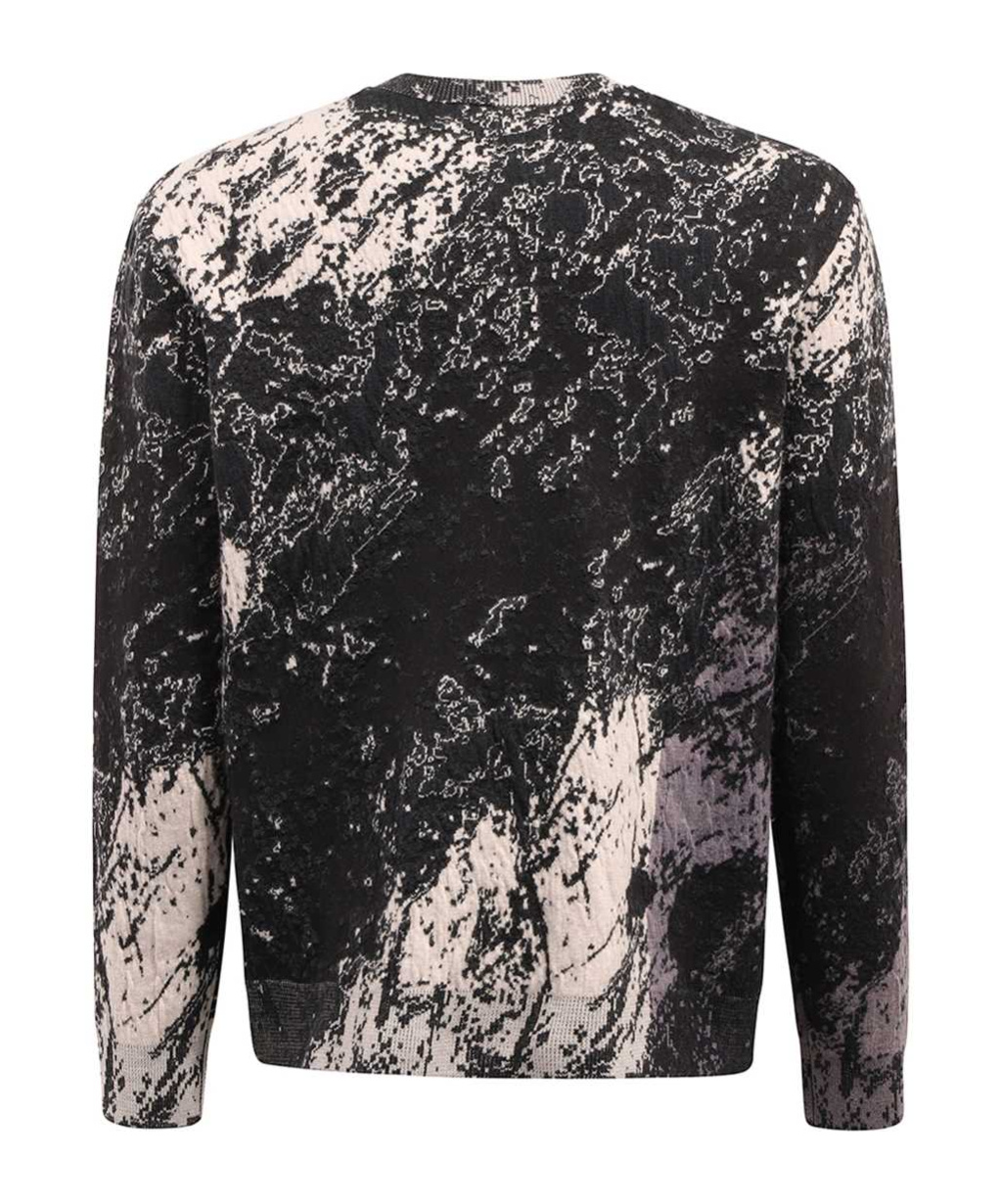 A-cold-wall* Black Composite Sweater In Black
