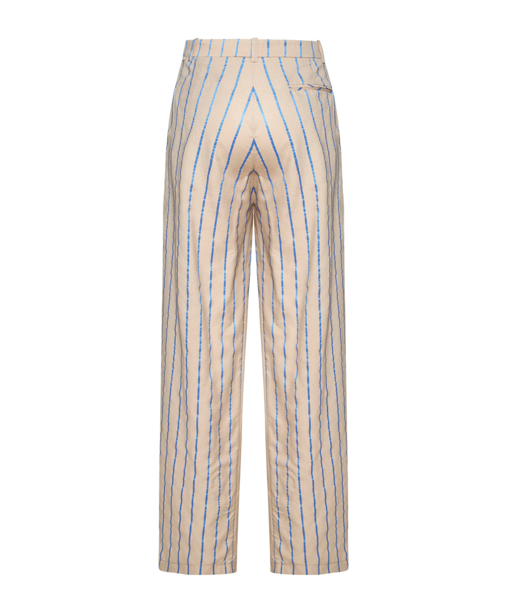Kaos Striped Printed Casual Pants In Gray