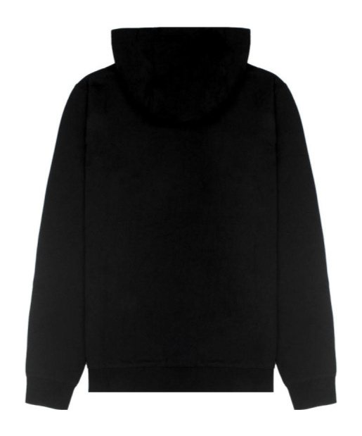 Ea7 Logo-print Zip-up Hoodie In Black