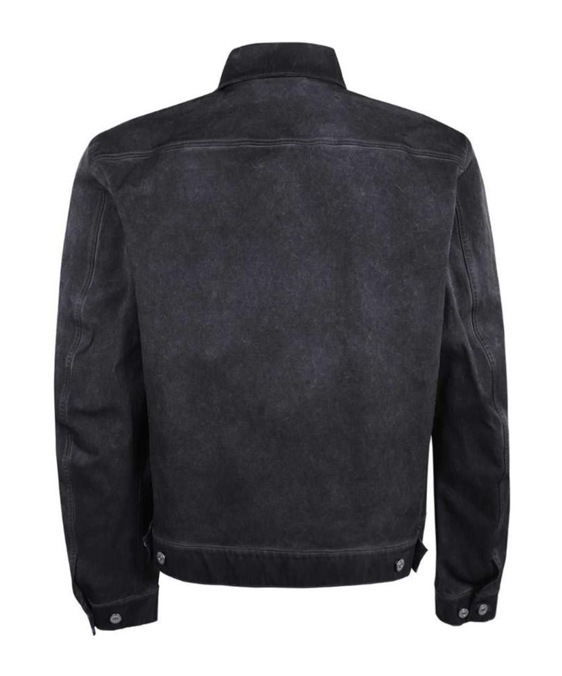 Ten C Long Sleeve Casual Jacket In Black