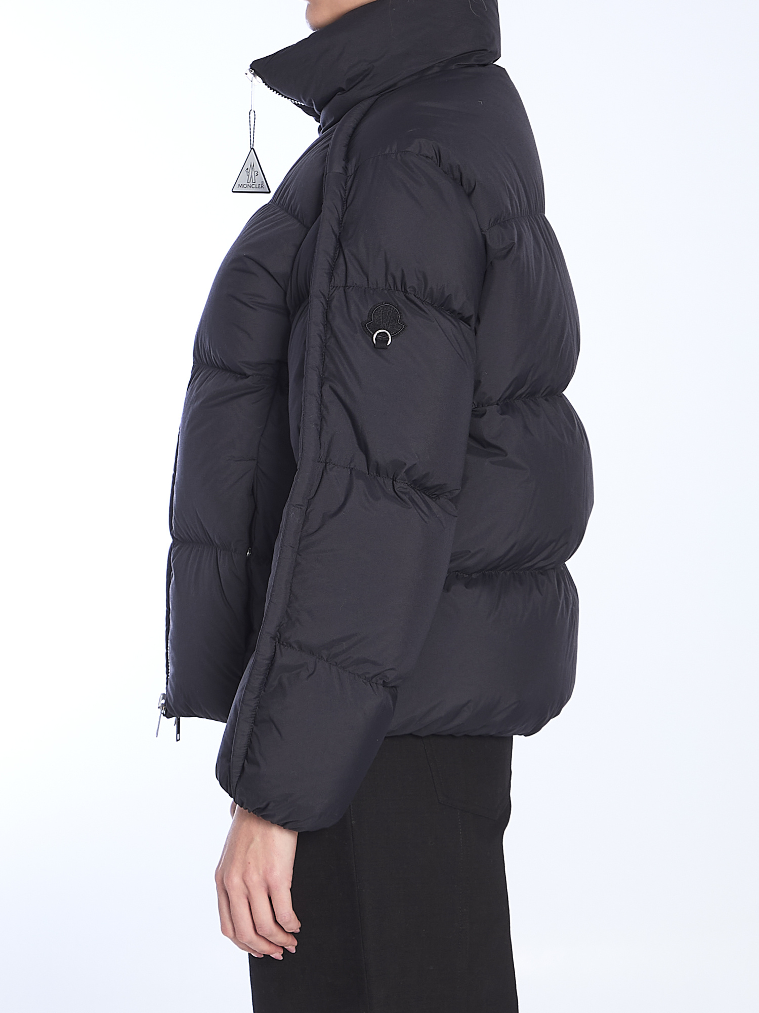 Moncler Long-sleeved Cotton Clothes In Black