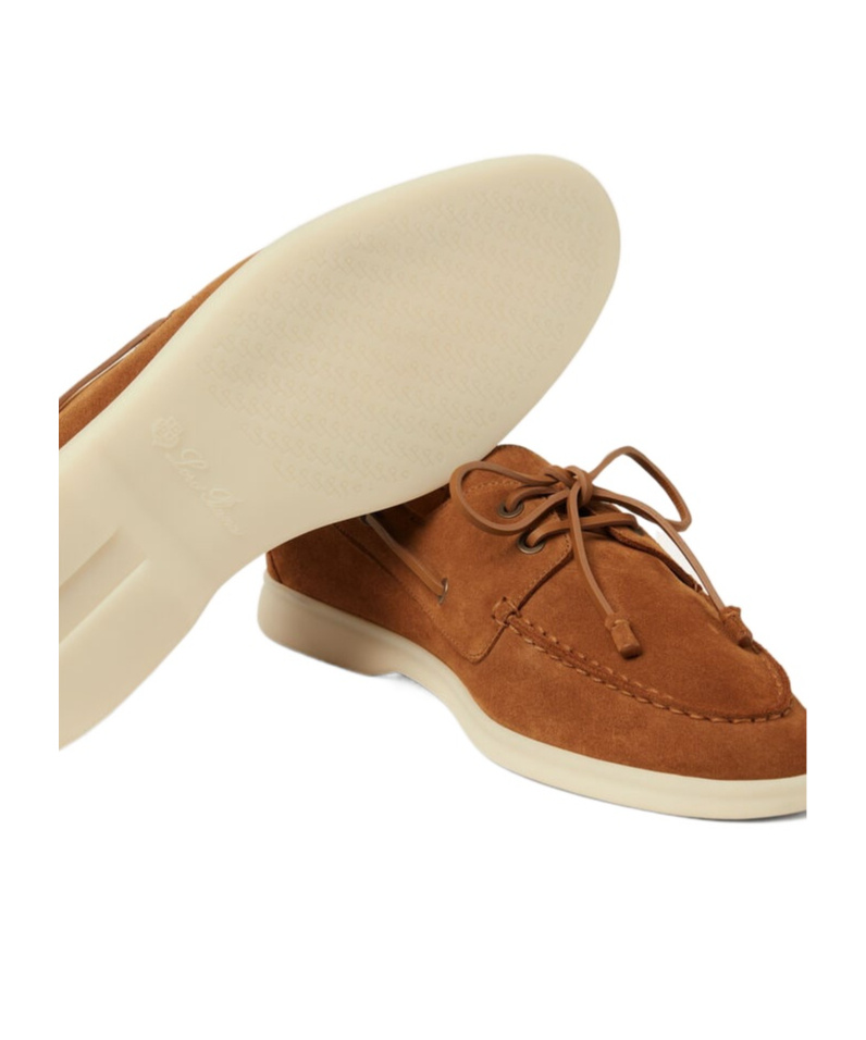 Loro Piana Sea-sail Walk Loafer In Cocoa