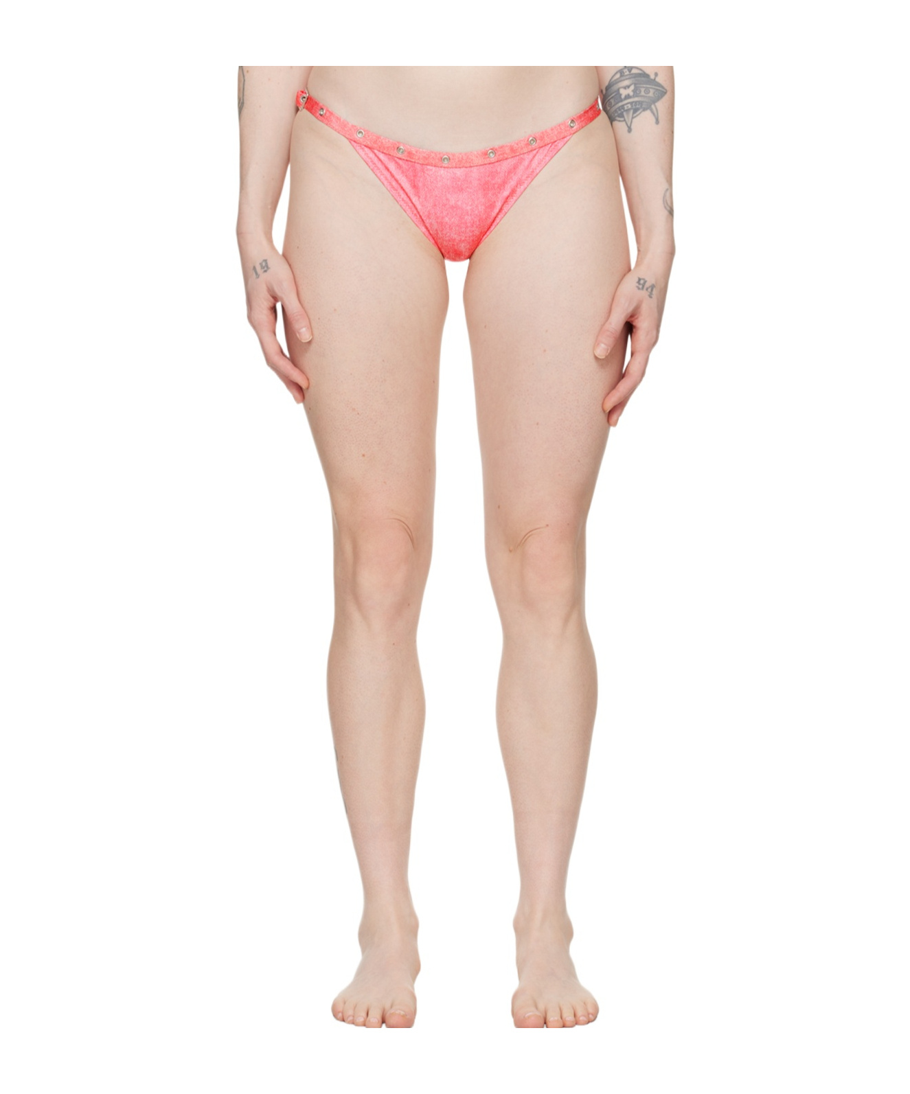 Gimaguas Pink Clara Bikini Bottom In Pink