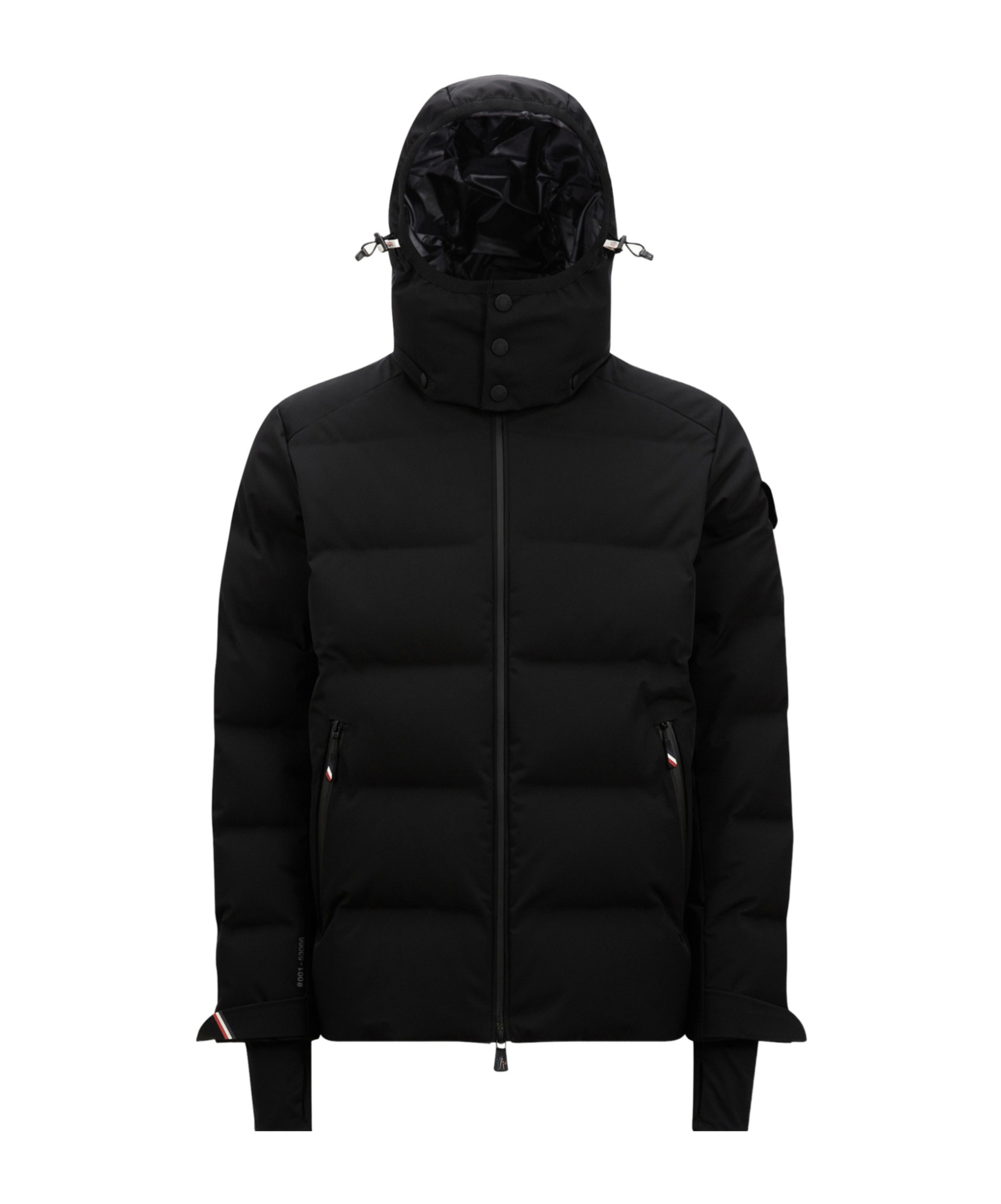 Moncler Montgetech Ski Down Jacket With Hood In Black