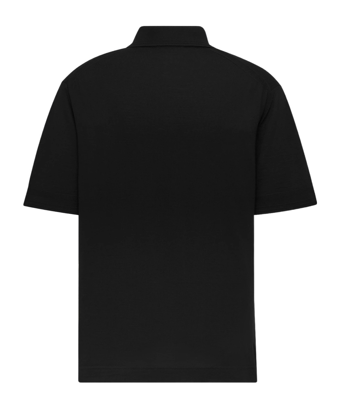 Dior Logo Details Polo Shirt In Black
