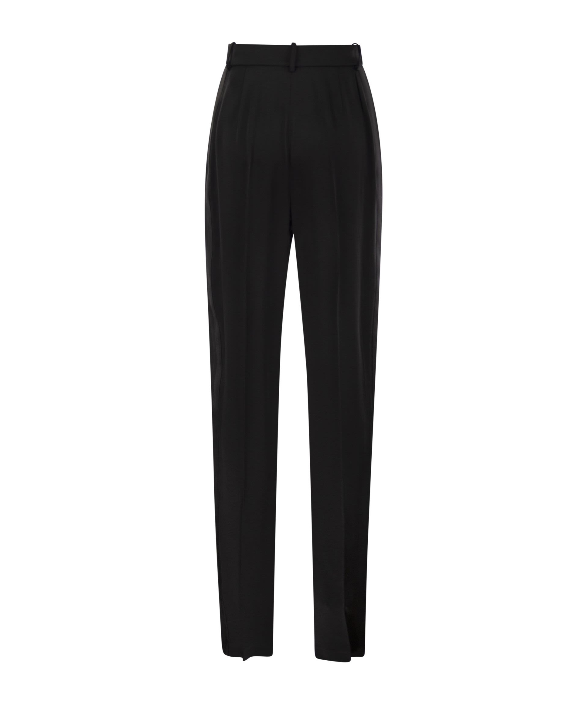 ELISABETTA FRANCHI TAPERED TROUSERS